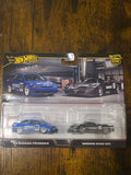 HOT WHEELS PREMIUM 2 PACK NISSAN