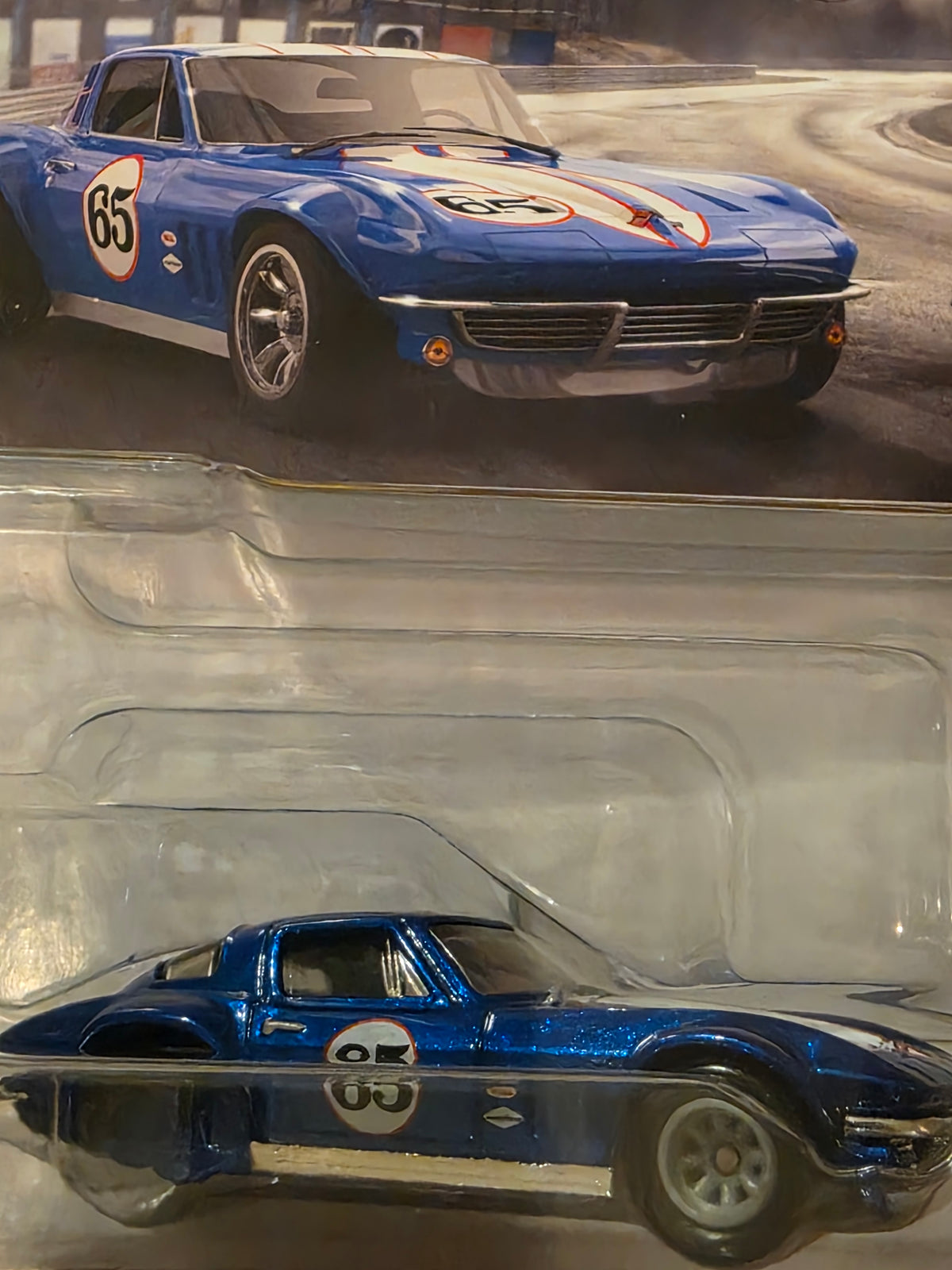 FACTORY ERROR HOT WHEELS  PREMIUM 2 PACK CORVETTES