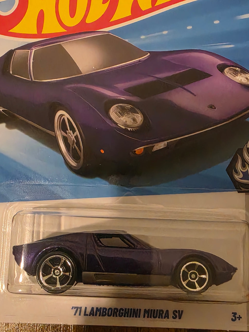 HOT WHEELS '71 LAMBORGHINI MIURA SV