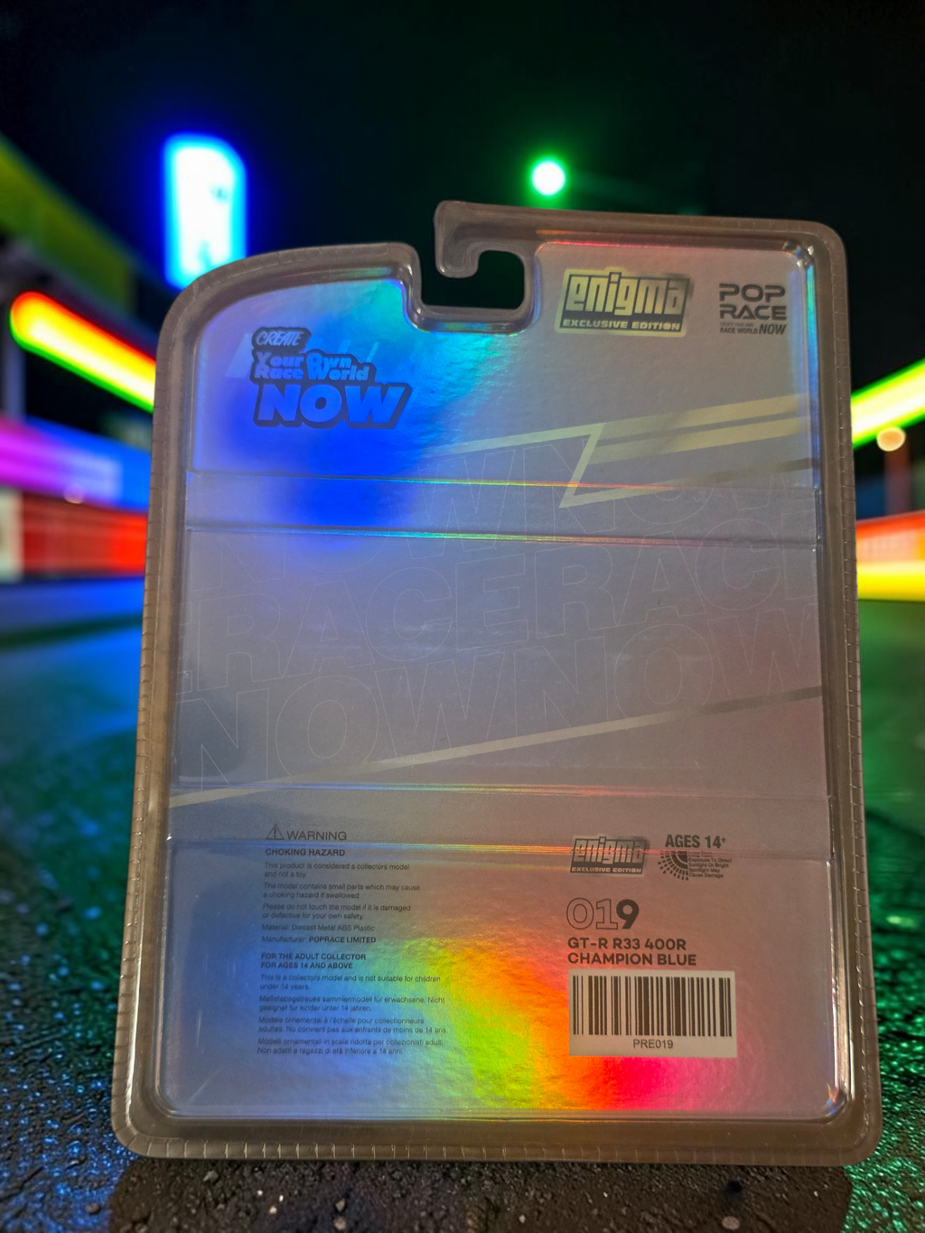 POP RACE CHASE 019 GT-R R33 400R