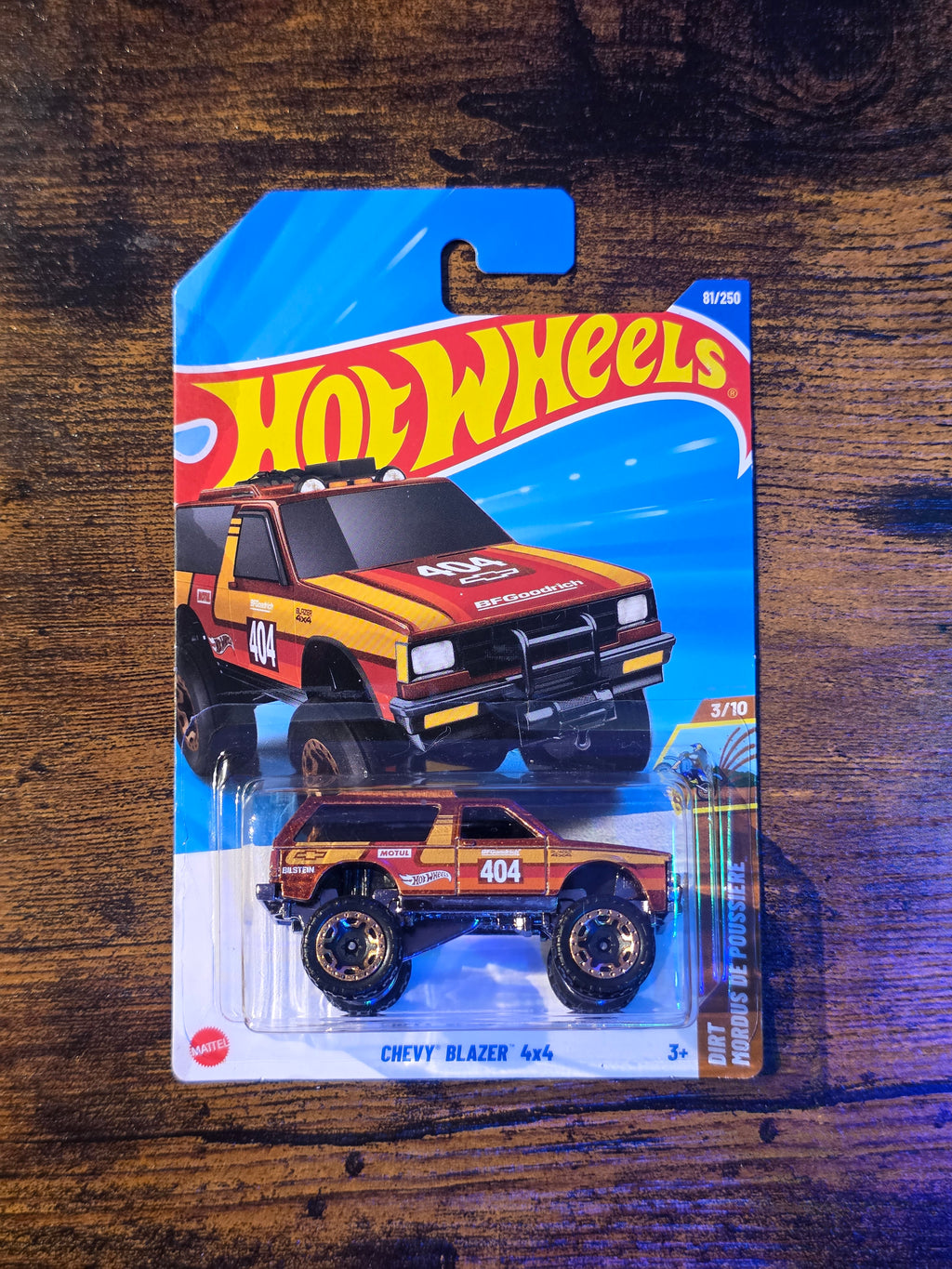 HOT WHEELS CHEVY BLAZER 4×4