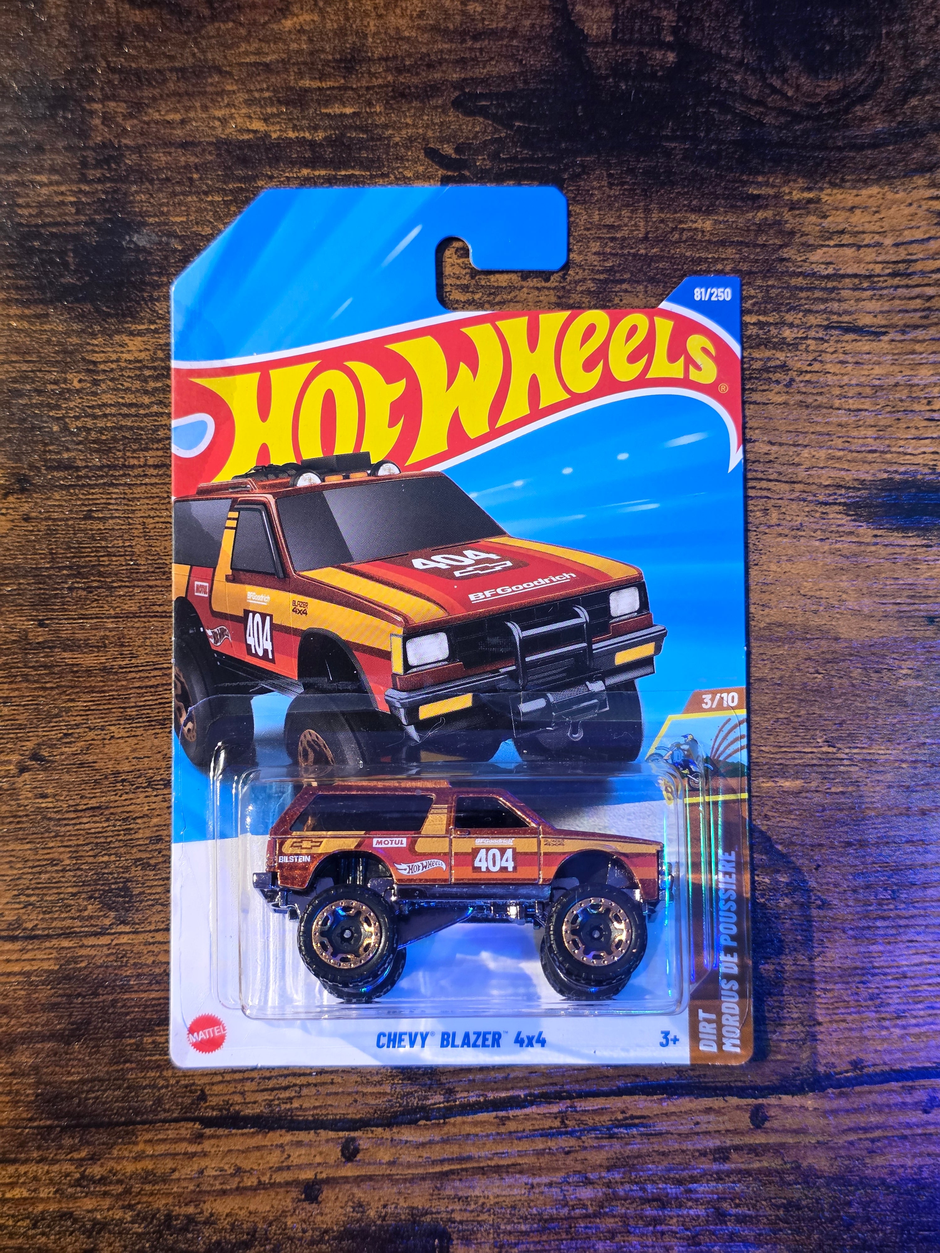 HOT WHEELS CHEVY BLAZER 4×4