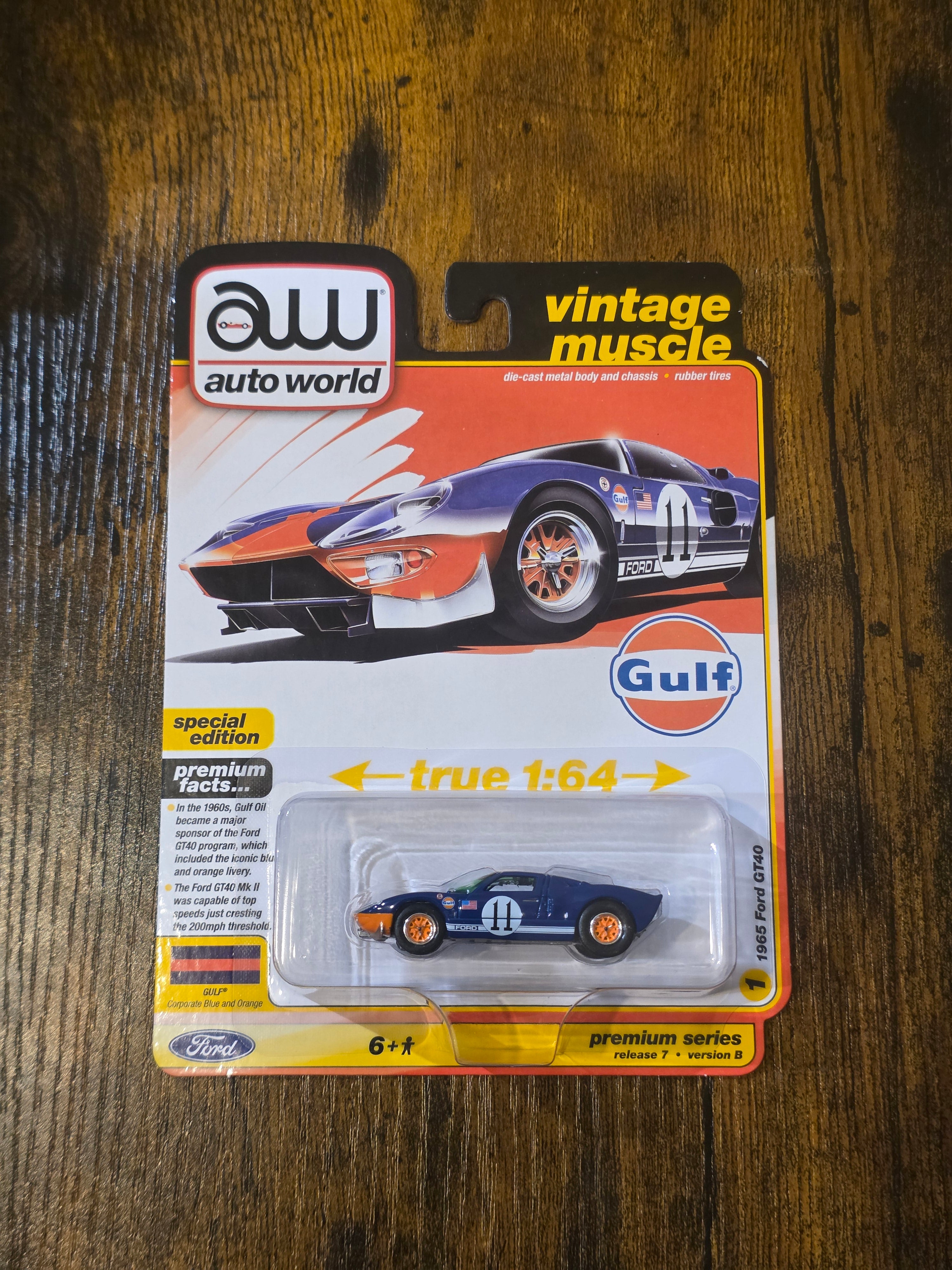 AUTO WORLD 1965 FORD GT40