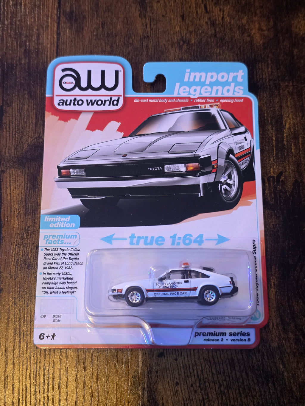 AUTO WORLD 1983 TOYOTA CELICA SUPRA