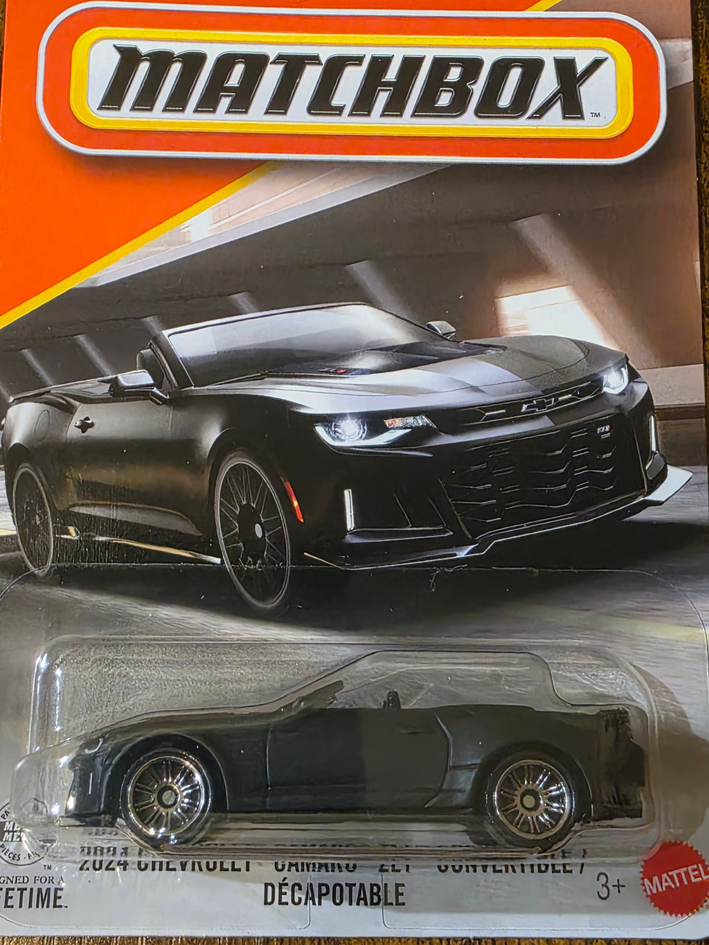 MATCHBOX 2024 CHEVROLET CAMARO ZL1 CONVERTIBLE