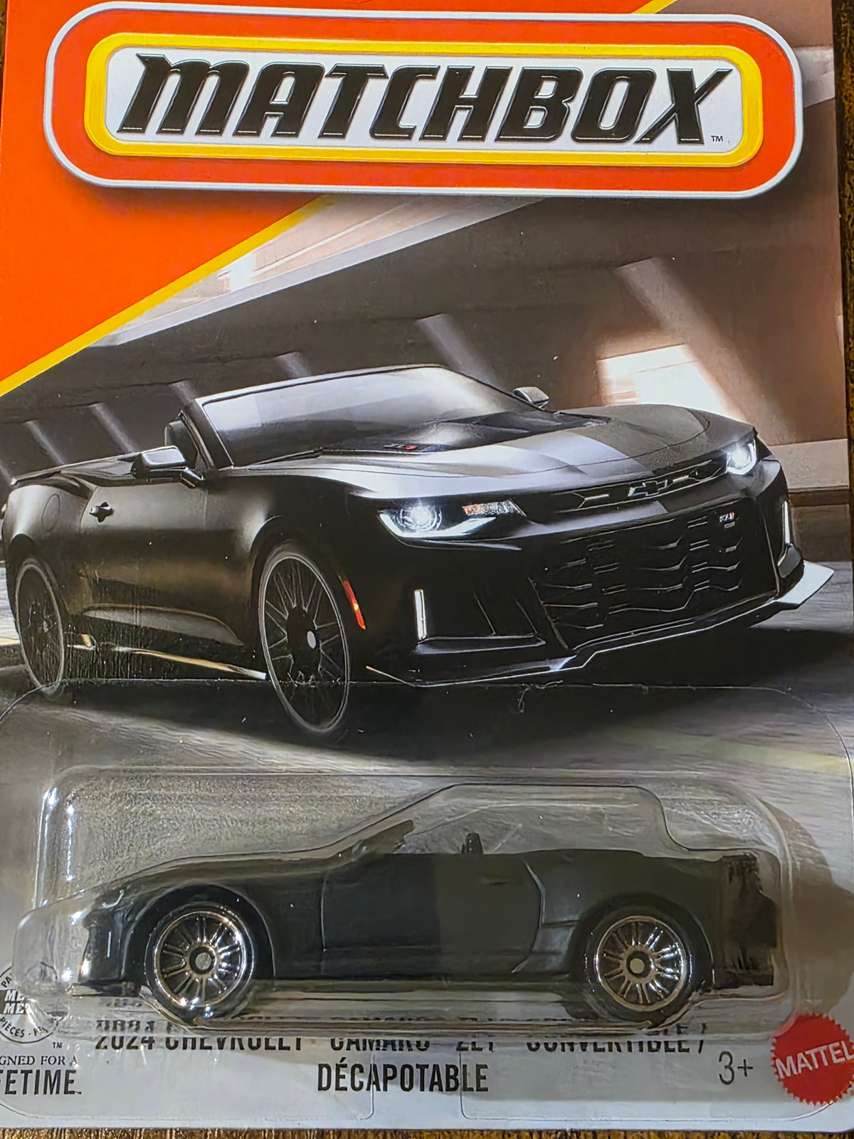 MATCHBOX 2024 CHEVROLET CAMARO ZL1 CONVERTIBLE