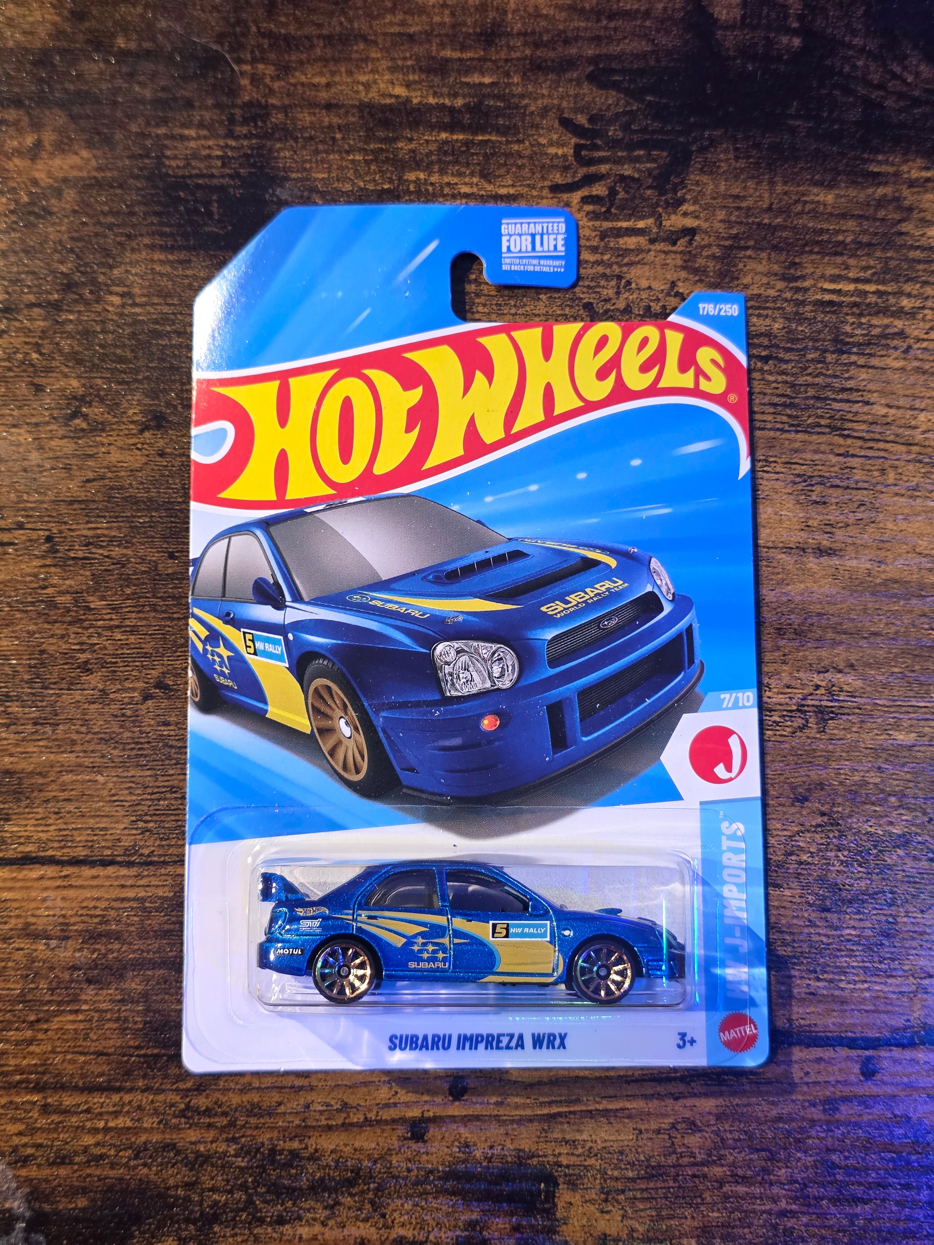 HOT WHEELS SUBARU IMPREZA WRX