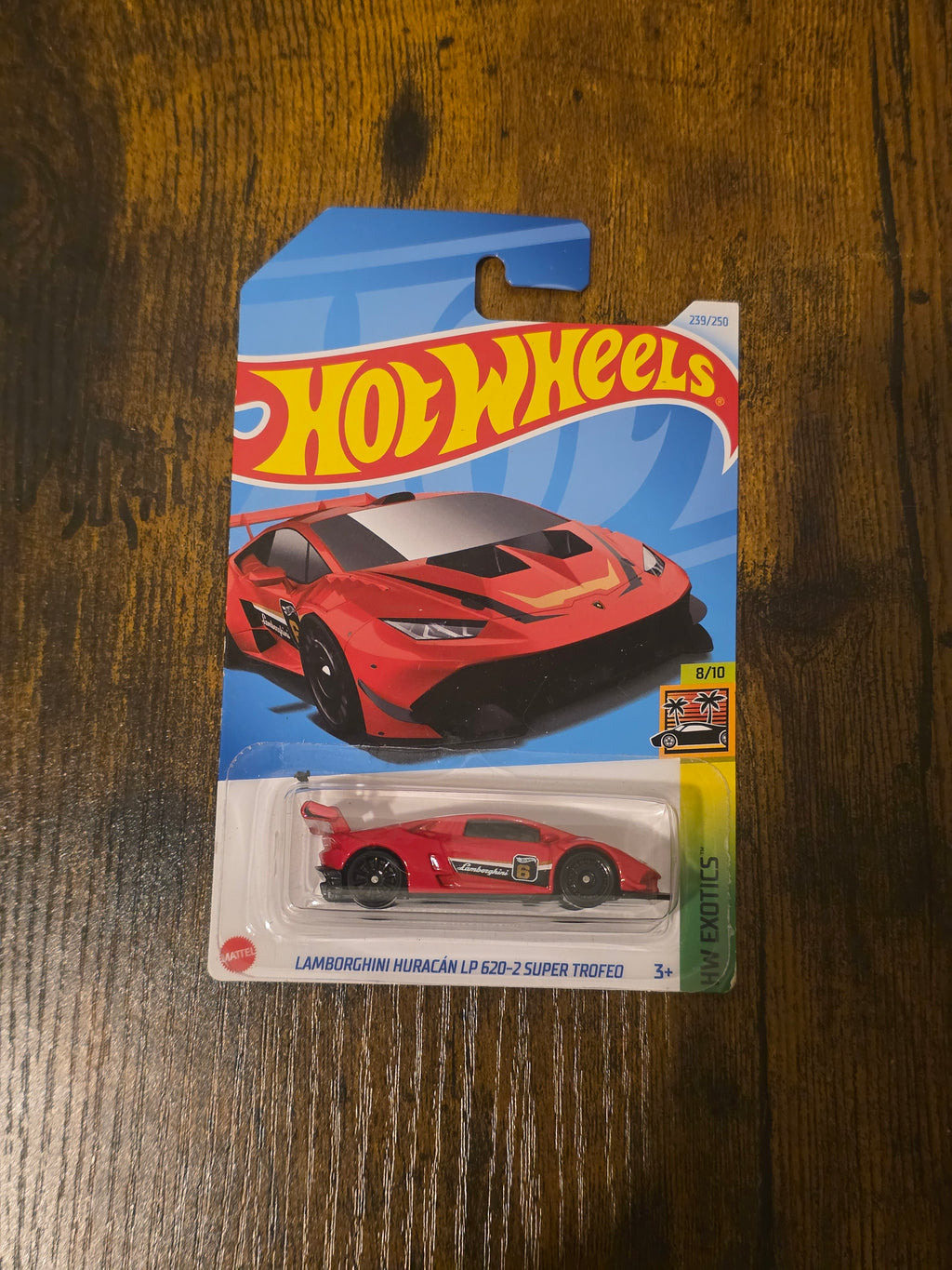 HOT WHEELS LAMBORGHINI HURACAN LP 620-2 SUPER TROFEO