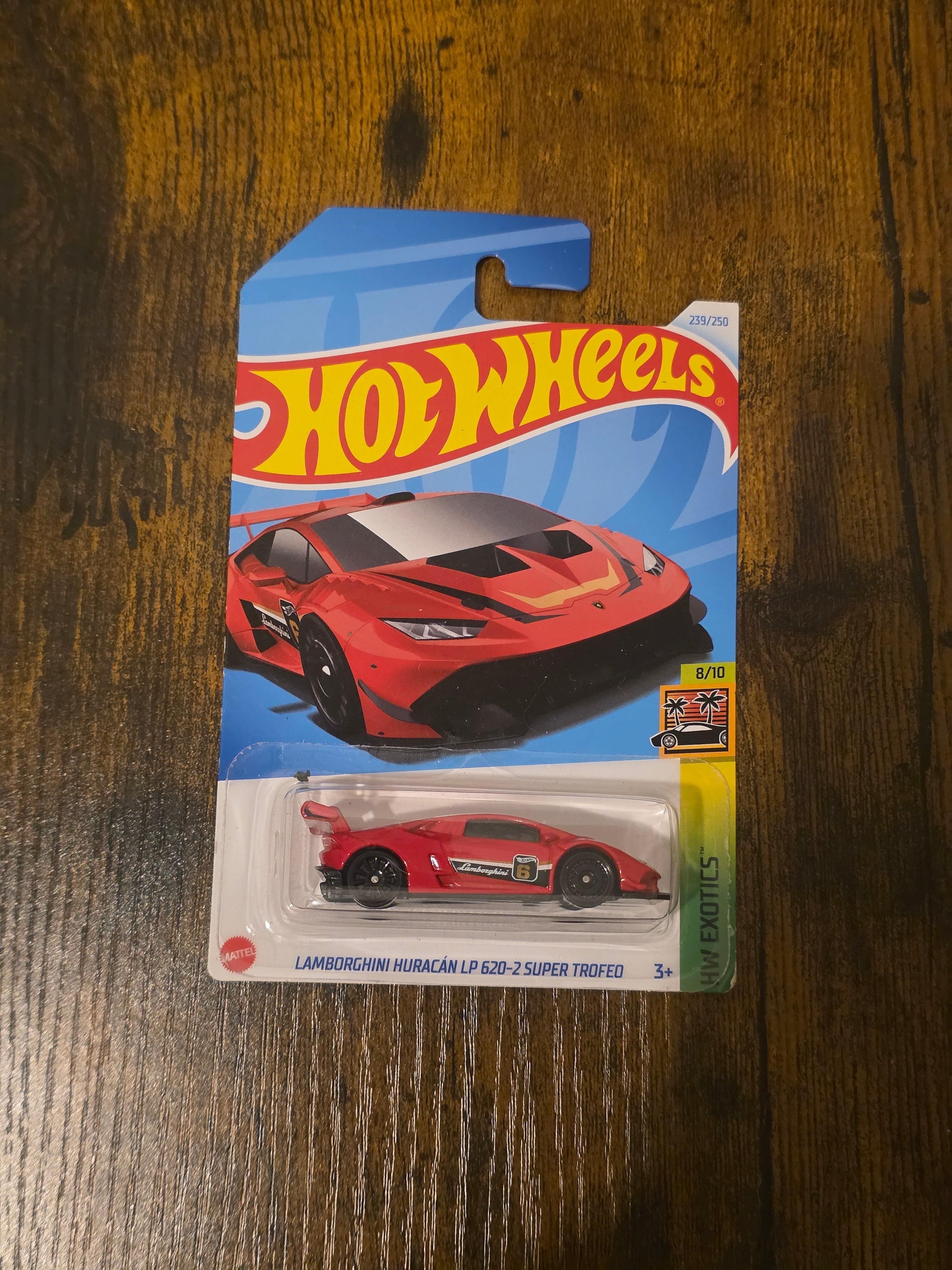 HOT WHEELS LAMBORGHINI HURACAN LP 620-2 SUPER TROFEO