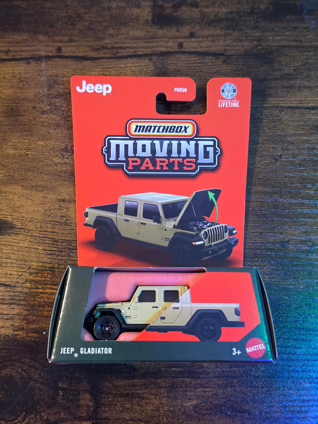 MATCHBOX MOVING PARTS JEEP GLADIATOR
