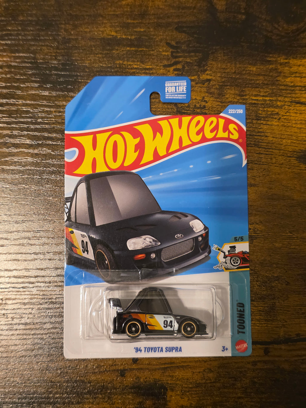 HOT WHEELS '94 TOYOTA SUPRA SUPER TREASURE HUNT
