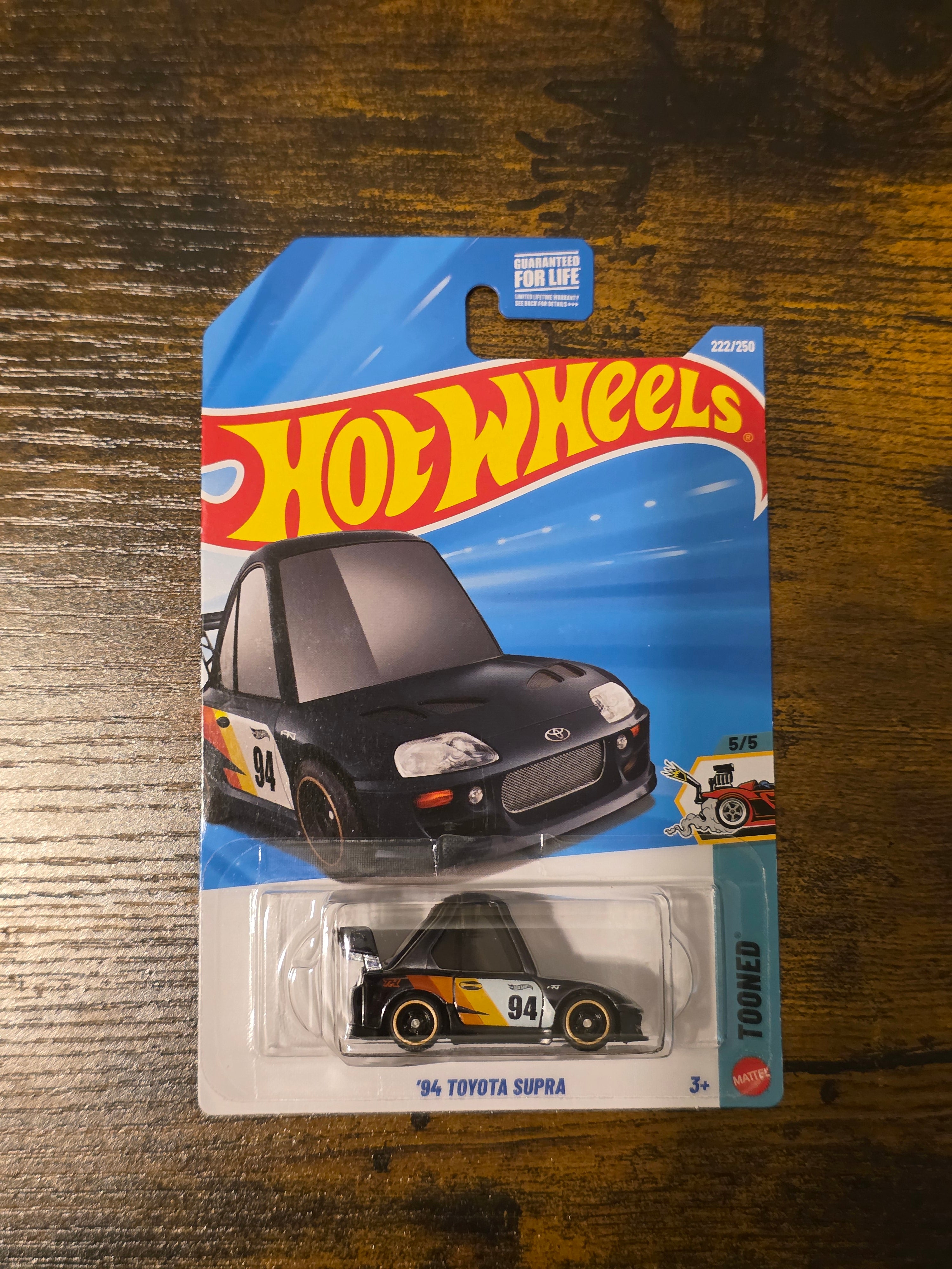 HOT WHEELS '94 TOYOTA SUPRA SUPER TREASURE HUNT