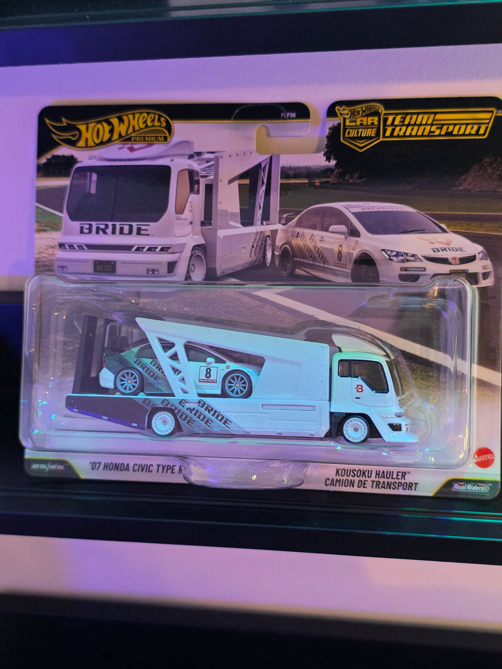 HOT WHEELS PREMIUM '07 HONDA CIVIC TYPE-R