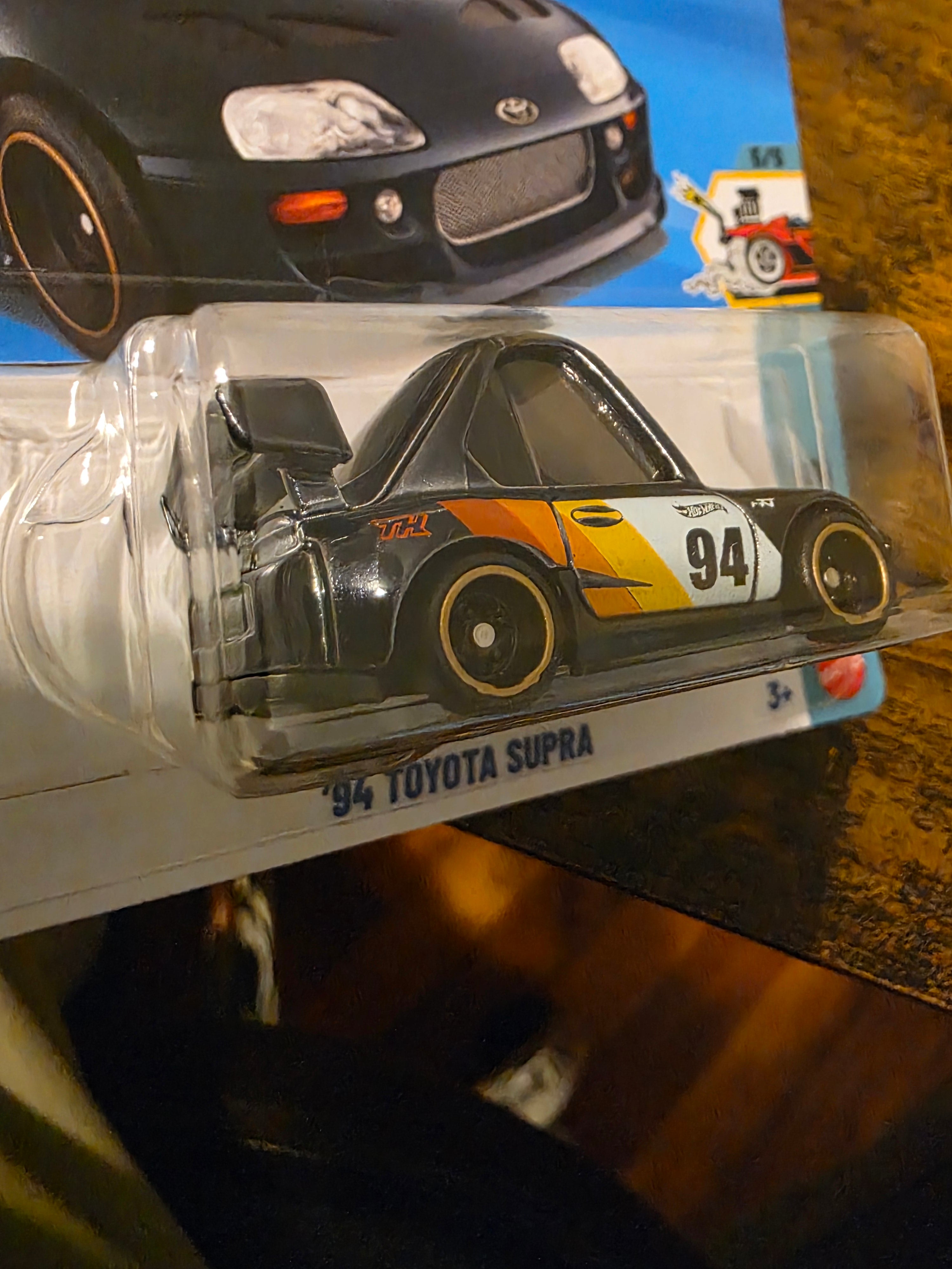 HOT WHEELS '94 TOYOTA SUPRA SUPER TREASURE HUNT