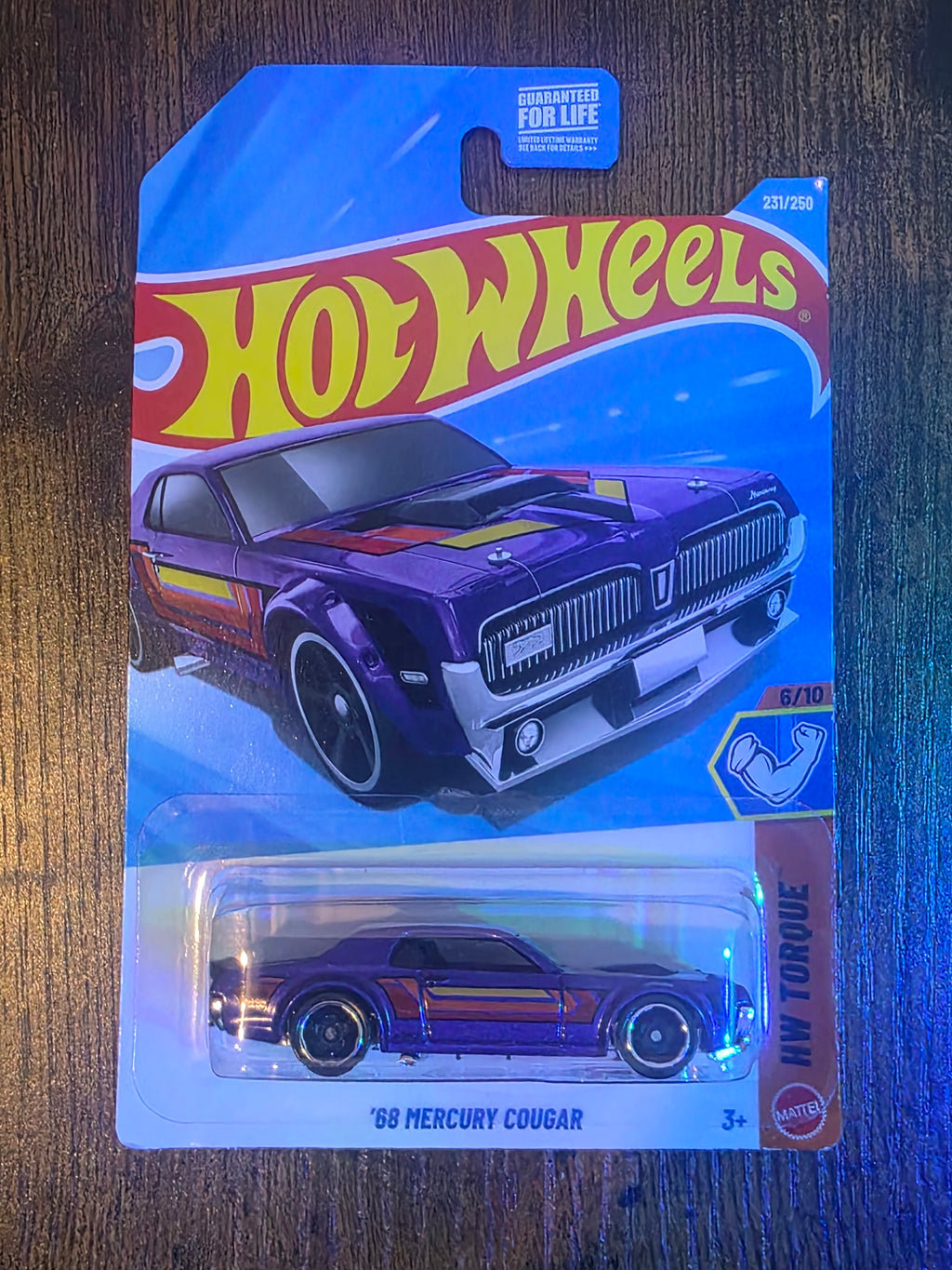HOT WHEELS '68 MERCURY COUGAR