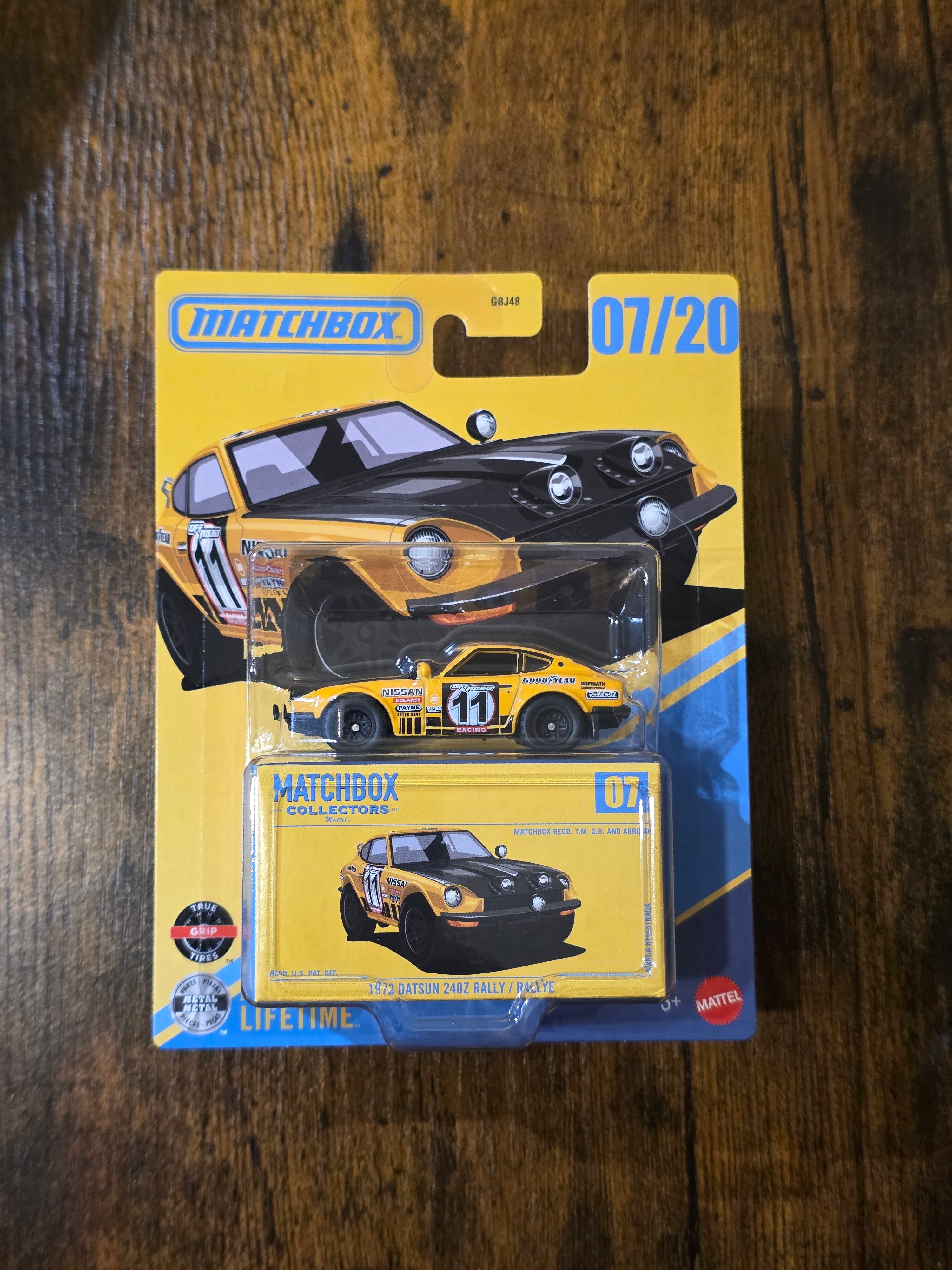 MATCHBOX 1972 Datsun 240Z RALLY