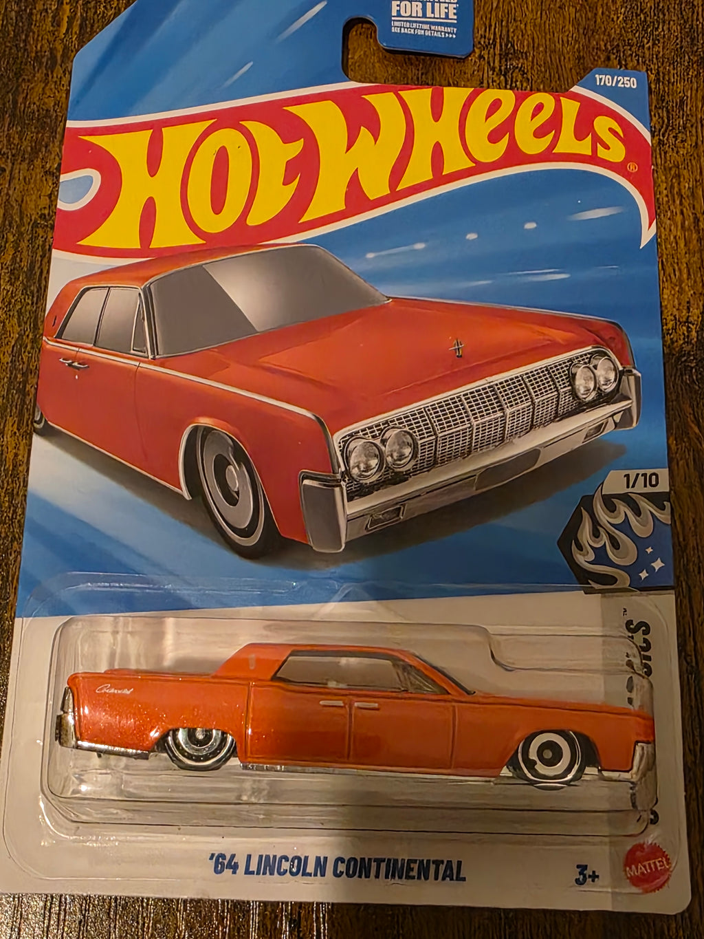 HOT WHEELS '64 LINCOLN CONTINENTAL