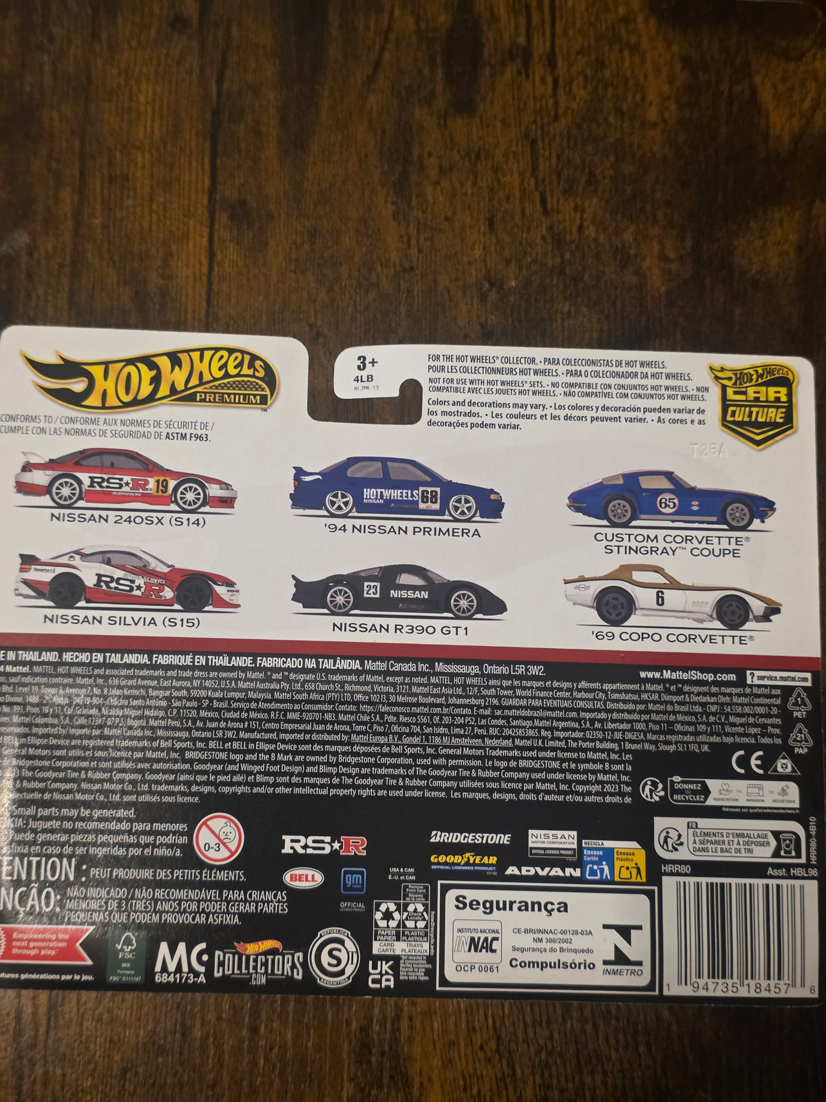 HOT WHEELS PREMIUM 2 PACK CORVETTES