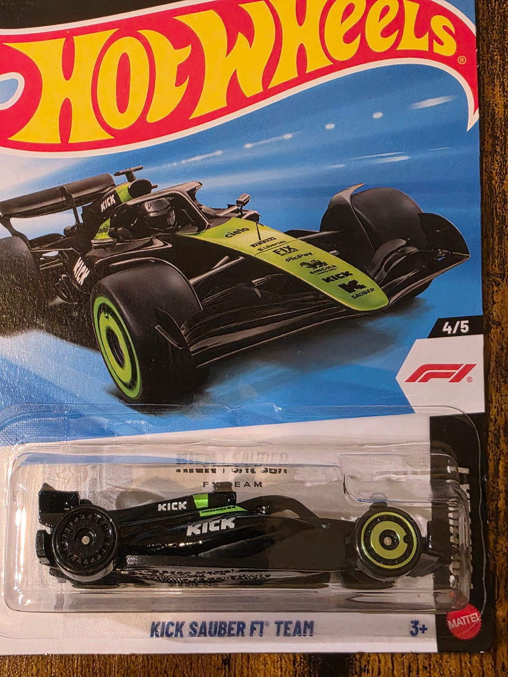 HOT WHEELS KICK SAUBER F1 TEAM