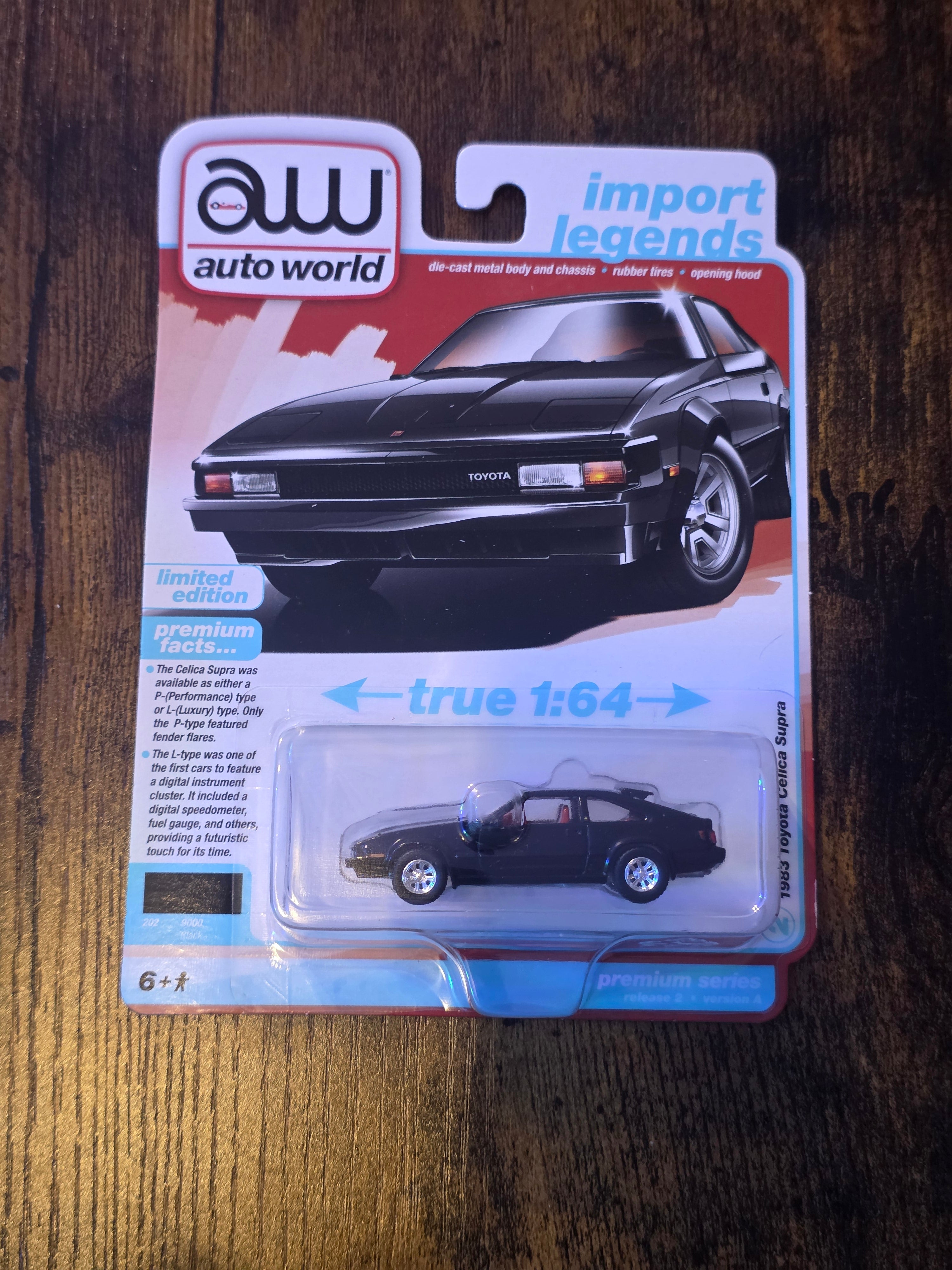 AUTO WORLD 1983 TOYOTA CELICA SUPRA