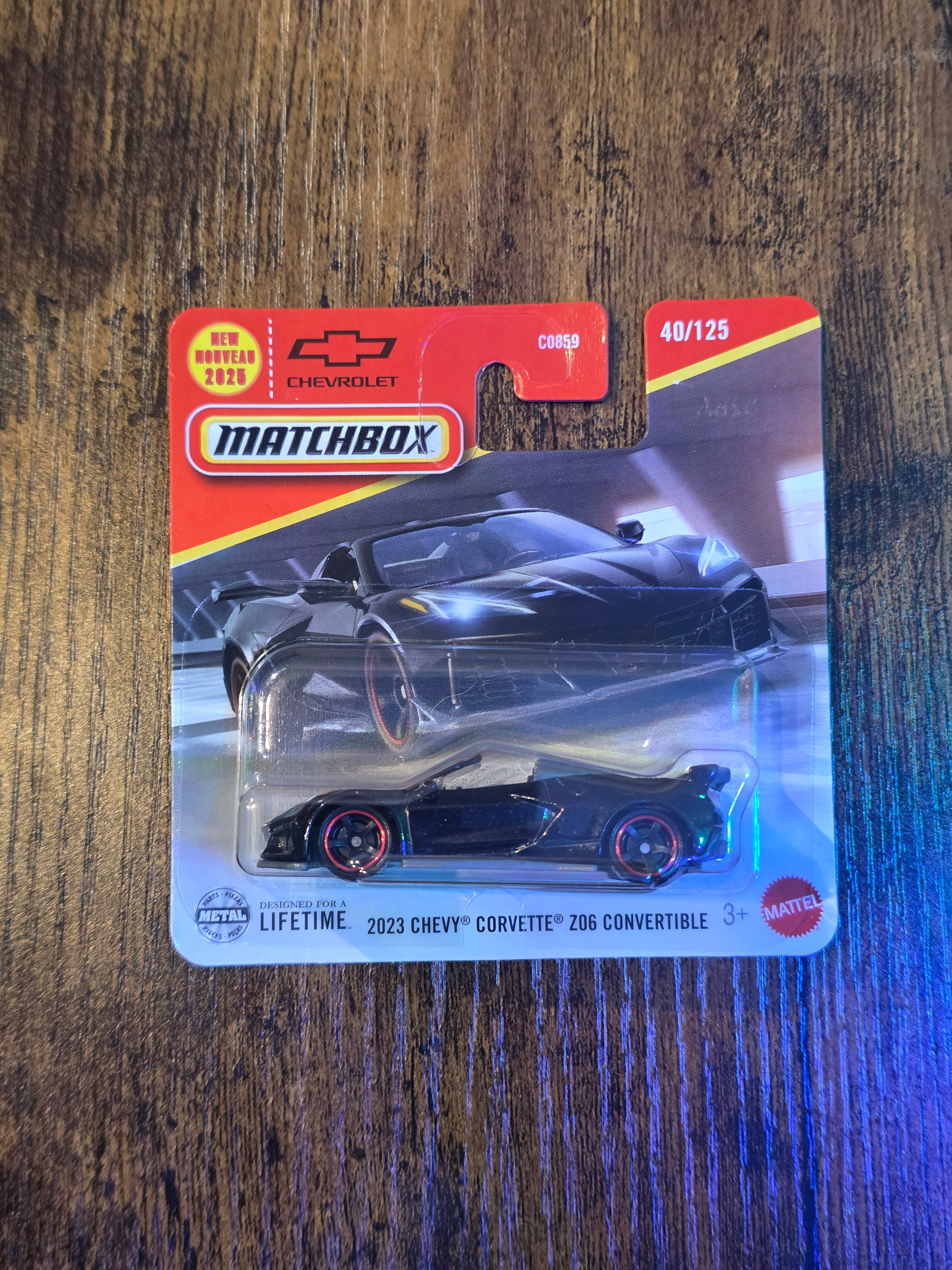 MATCHBOX 2023 CHEVY CORVETTE Z06 CONVERTIBLE