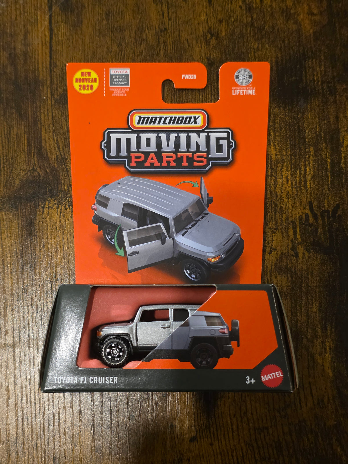 MATCHBOX MOVING PARTS TOYOTA FJ CRUISER