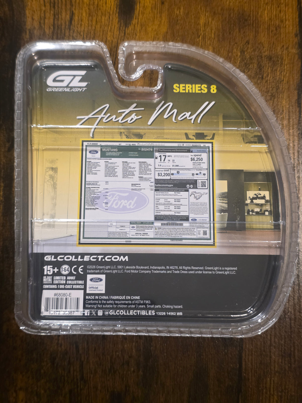 GREENLIGHT 2024 FORD MUSTANG DARK HORSE