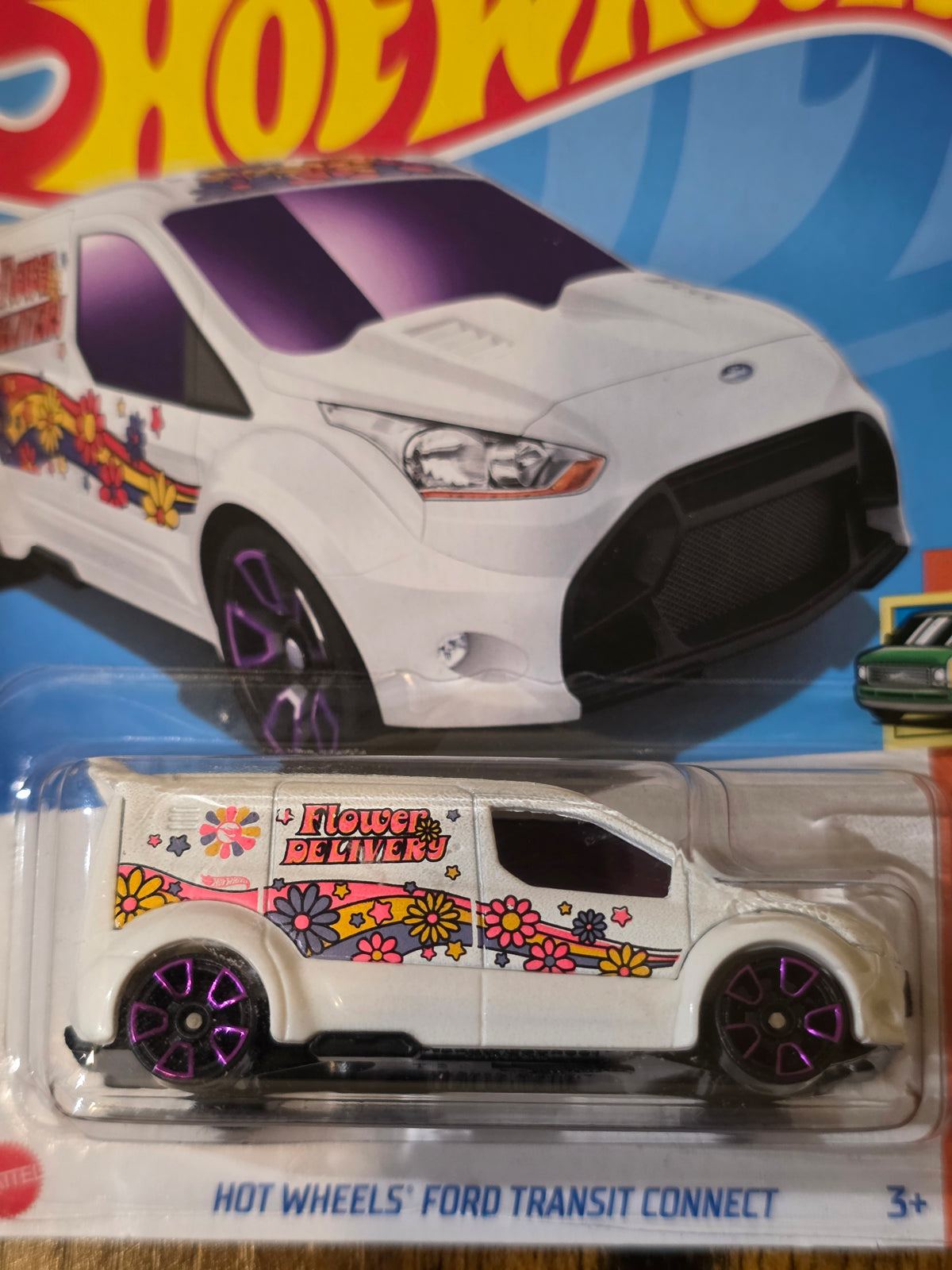 HOT WHEELS TREASURE HUNT FORD TRANSIT CONNECT