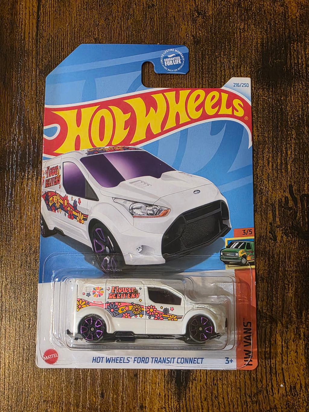 HOT WHEELS TREASURE HUNT FORD TRANSIT CONNECT