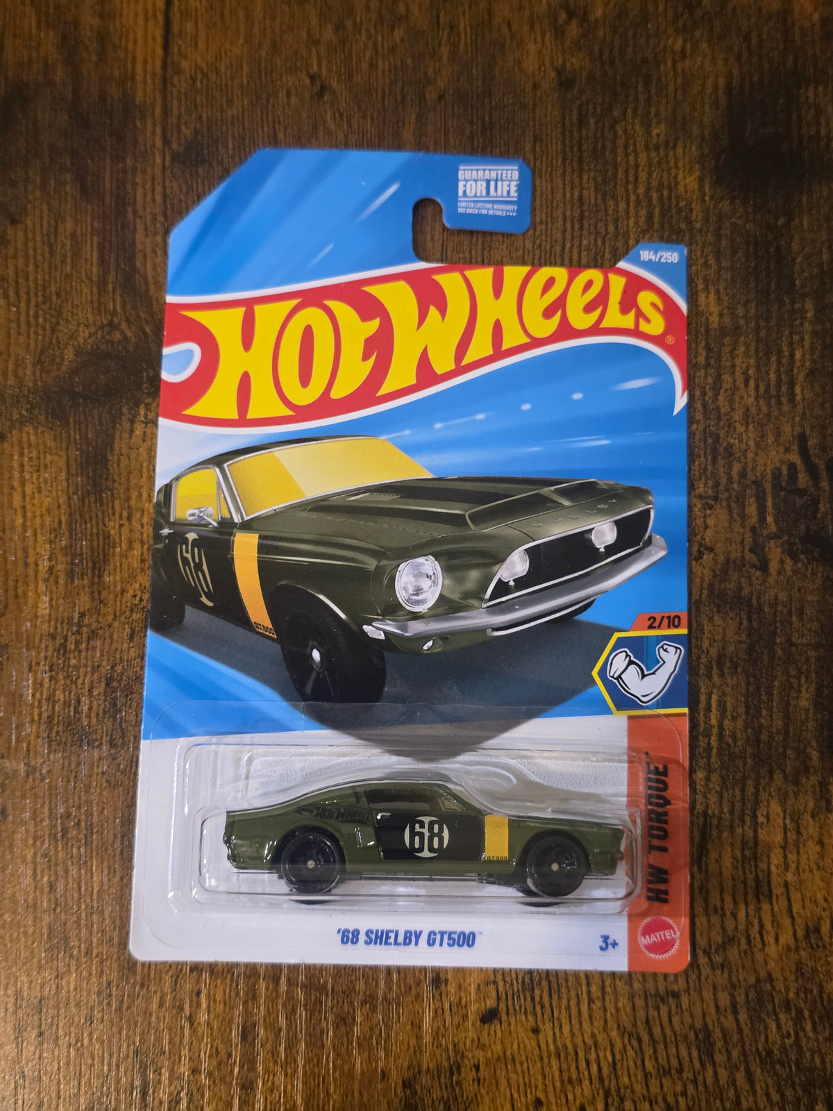 HOT WHEELS '68 SHELBY GT500