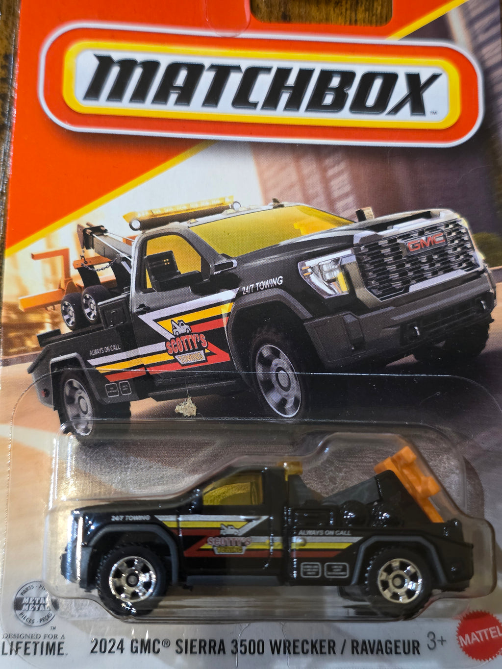 MATCHBOX 2024 GMC SIERRA 3500 WRECKER