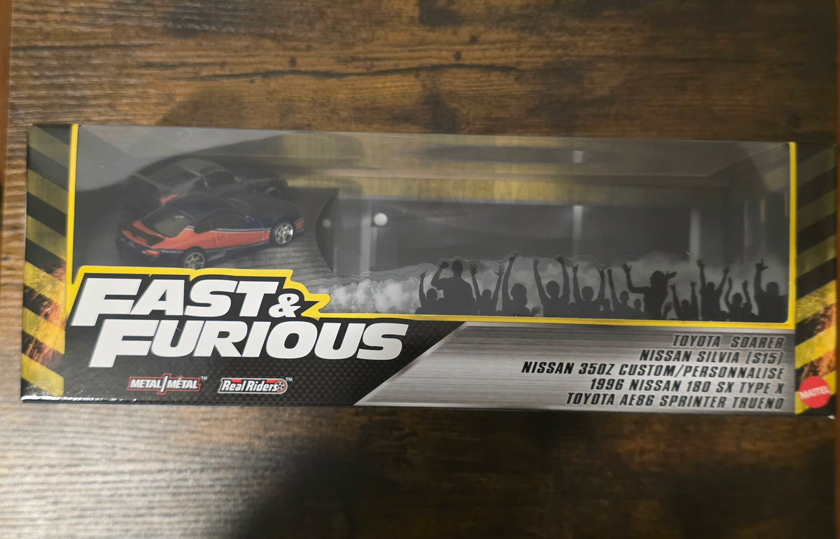 HOT WHEELS PREMIUM FAST & FURIOUS TOKYO DRIFT DIORAMA