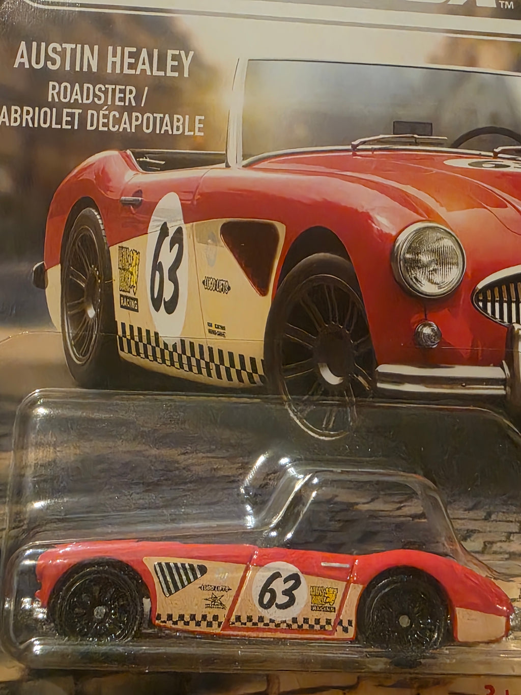 MATCHBOX 1963 Austin Healey Roadster Cabriolet