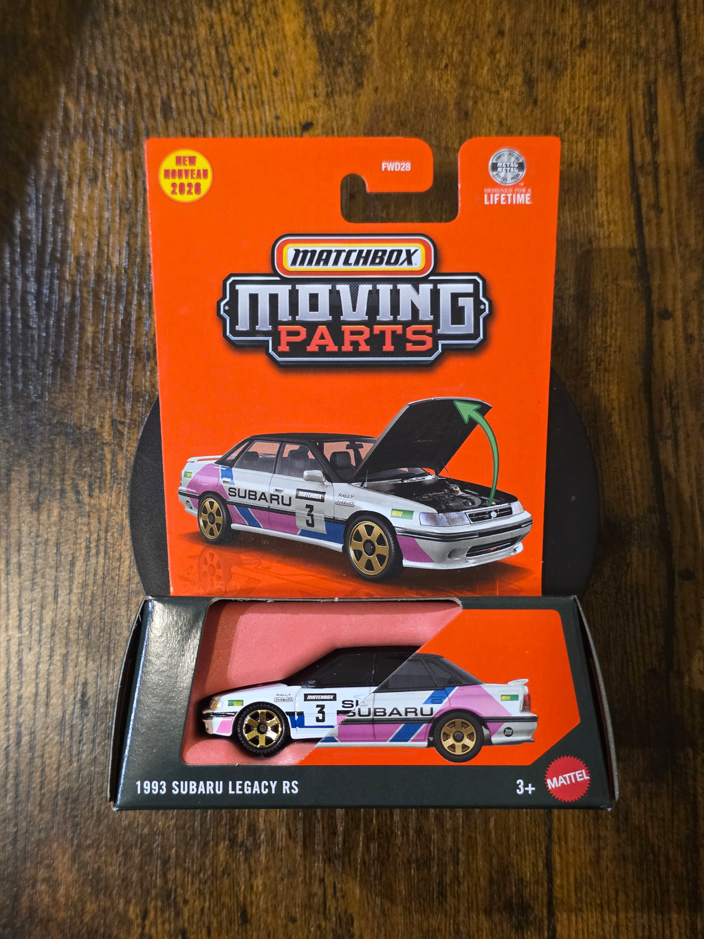 MATCHBOX 1993 SUBARU LEGACY RS