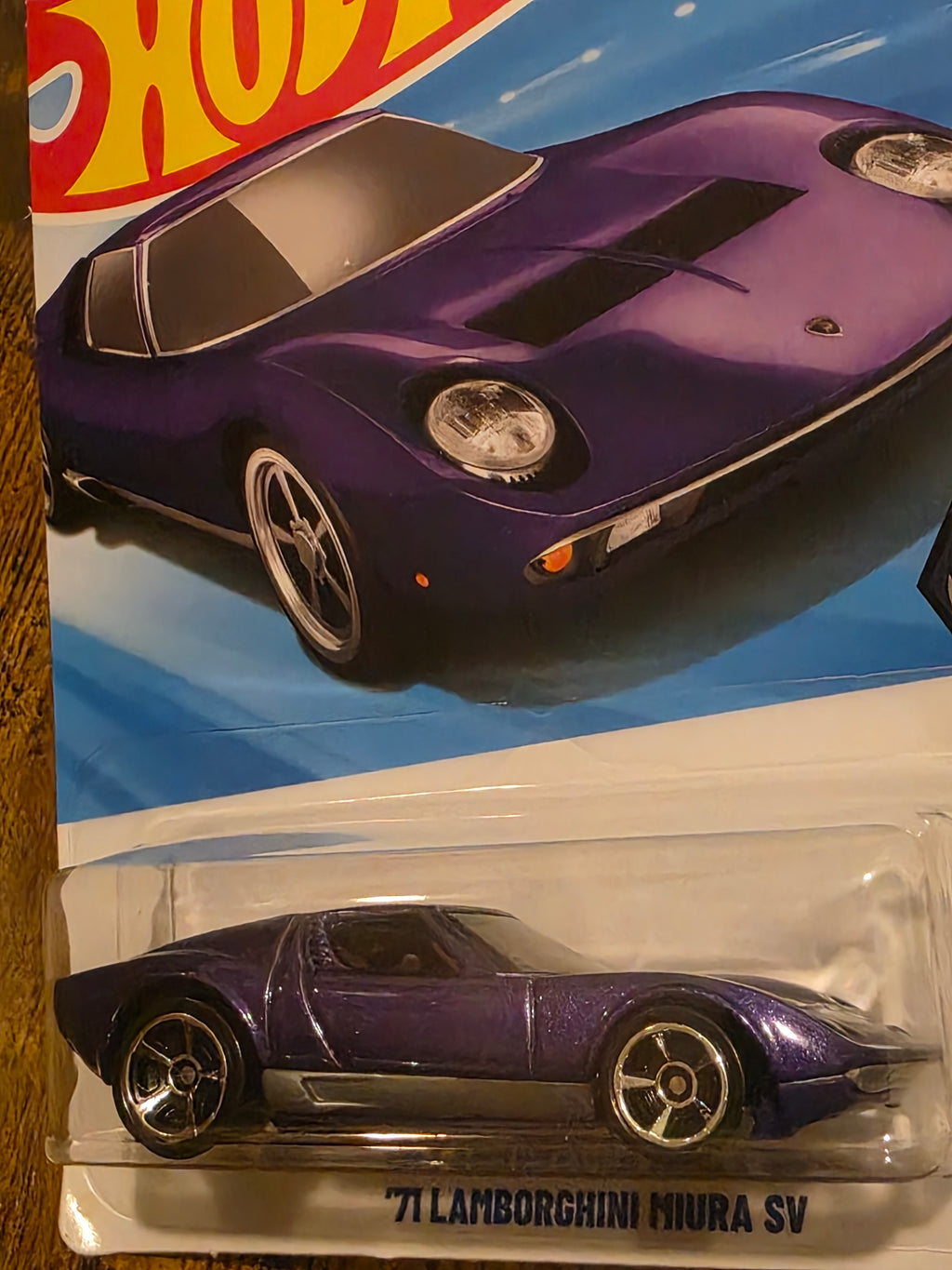 HOT WHEELS '71 LAMBORGHINI MIURA SV