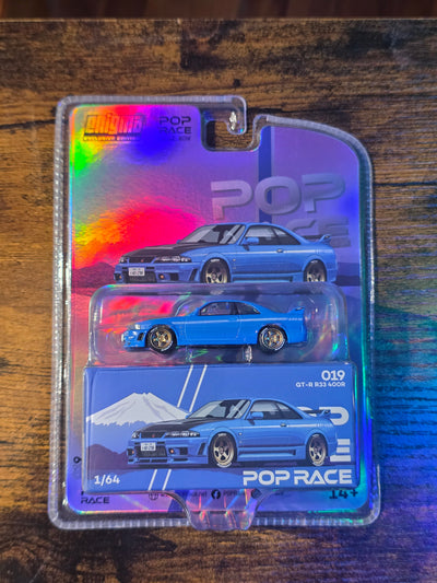 POP RACE CHASE 019 GT-R R33 400R
