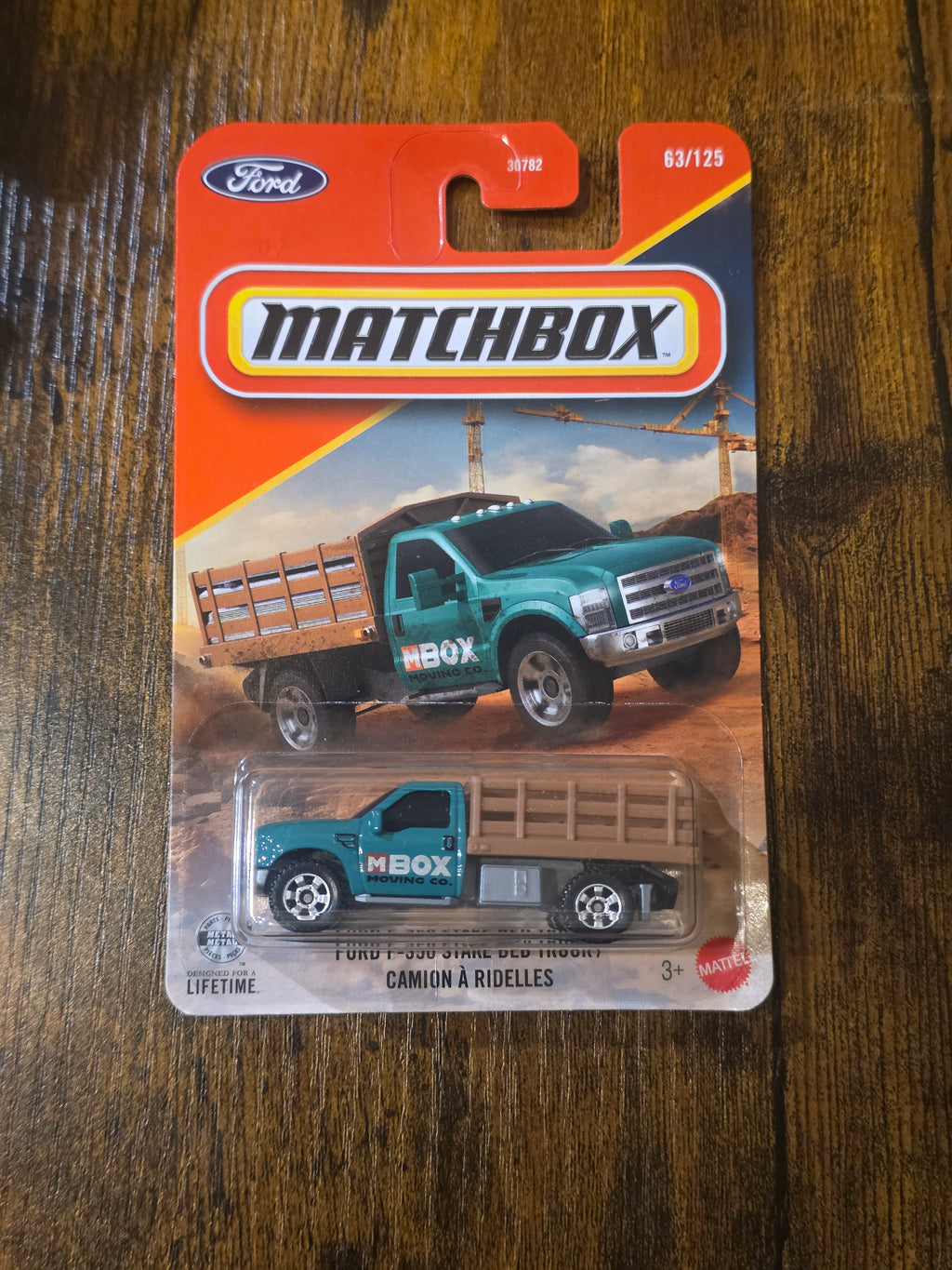 MATCHBOX FORD F-350 STAKE BED TRUCK