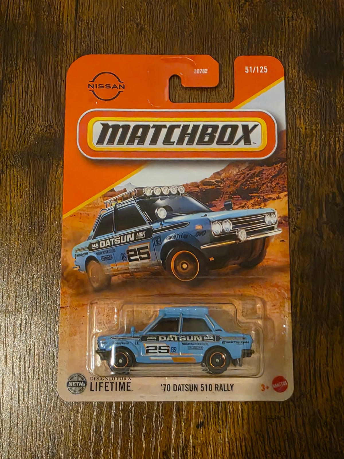 MATCHBOX '70 DATSUN 510 RALLY