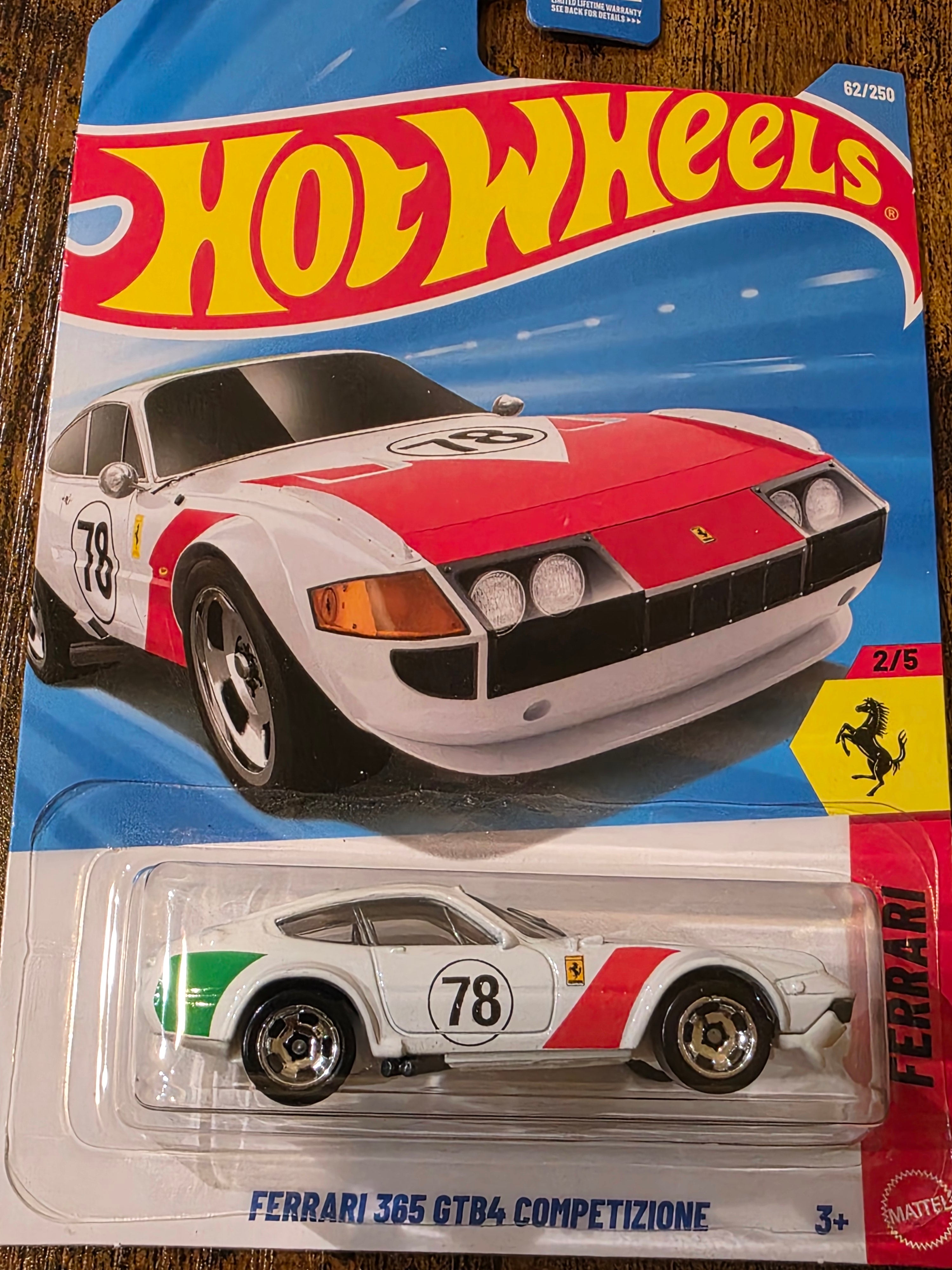 HOT WHEELS FERRARI 365 GTB4 COMPETIZIONE