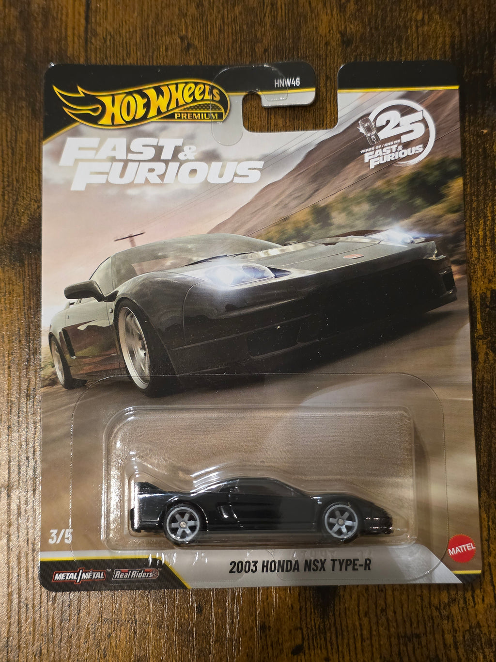HOT WHEELS PREMIUM 2003 HONDA NSX TYPE-R