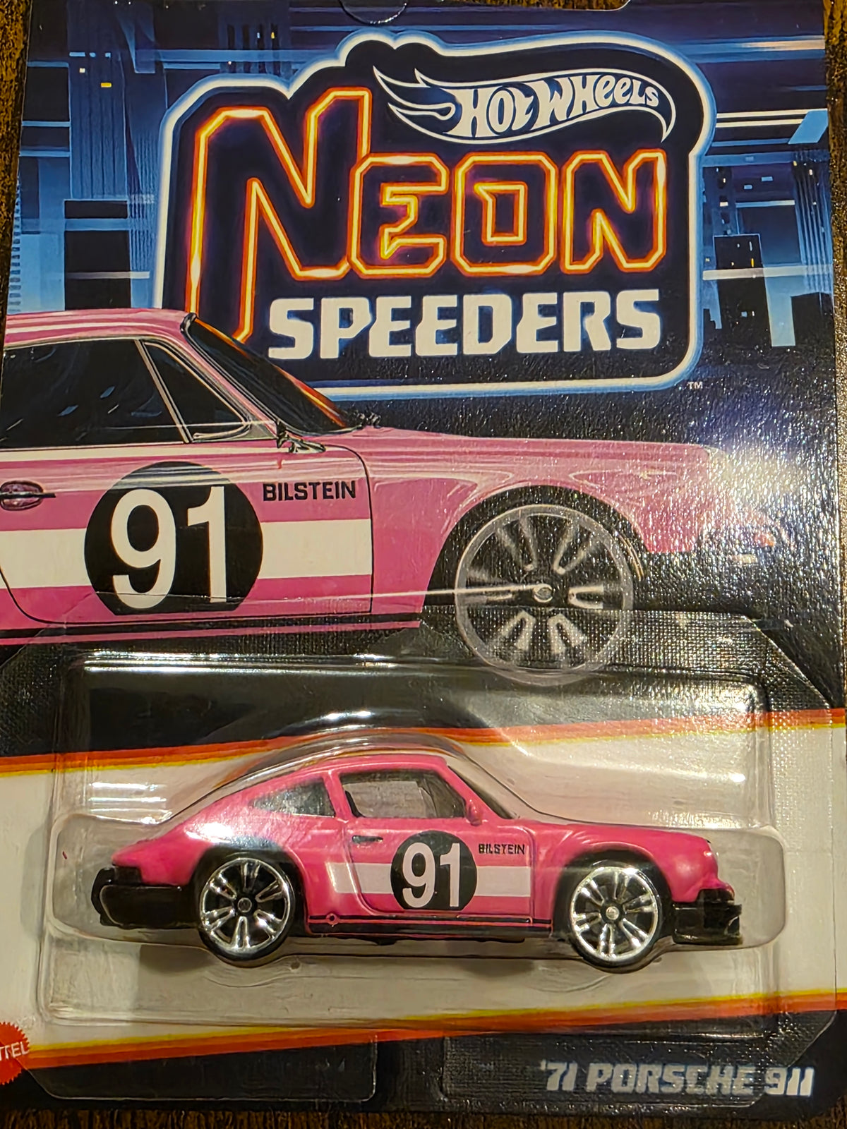 HOT WHEELS NEON SPEEDERS '71 PORSCHE 911