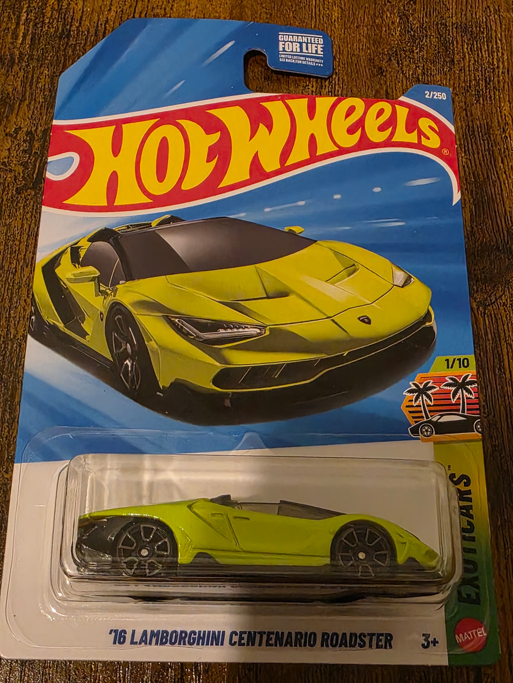 HOT WHEELS '16 LAMBORGHINI CENTENARIO ROADSTER