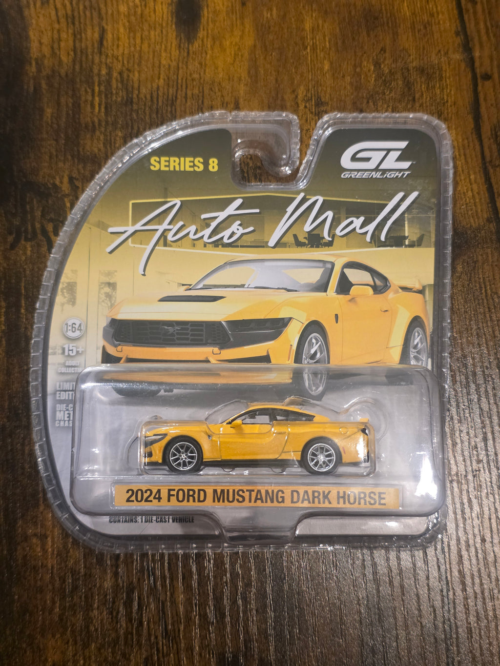 GREENLIGHT 2024 FORD MUSTANG DARK HORSE