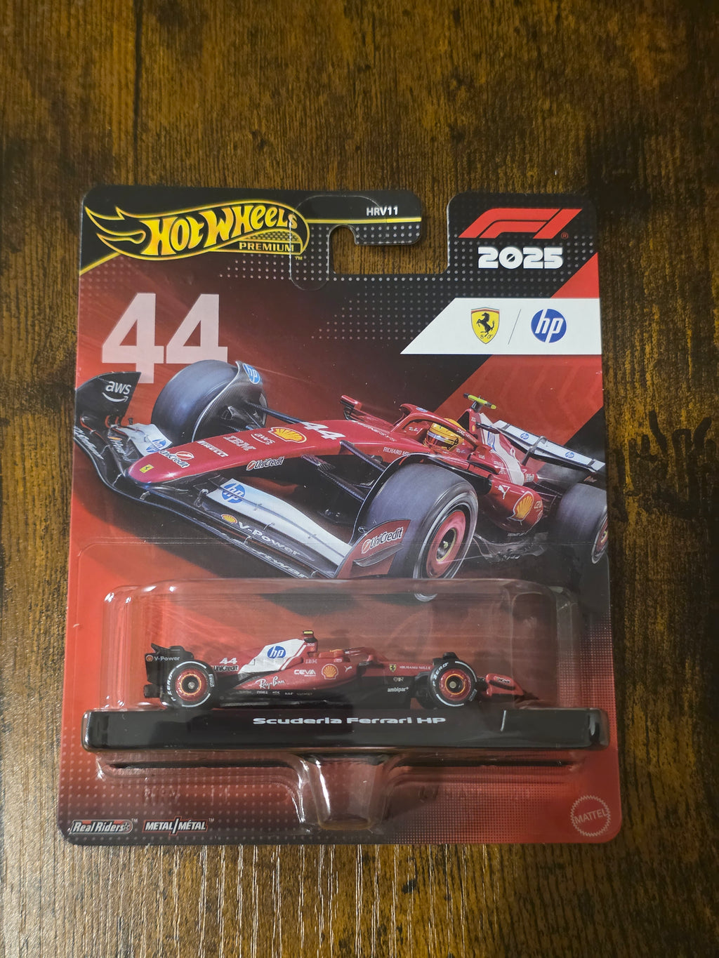 HOT WHEELS PREMIUM SCUDERIA FERRARI HP F1
