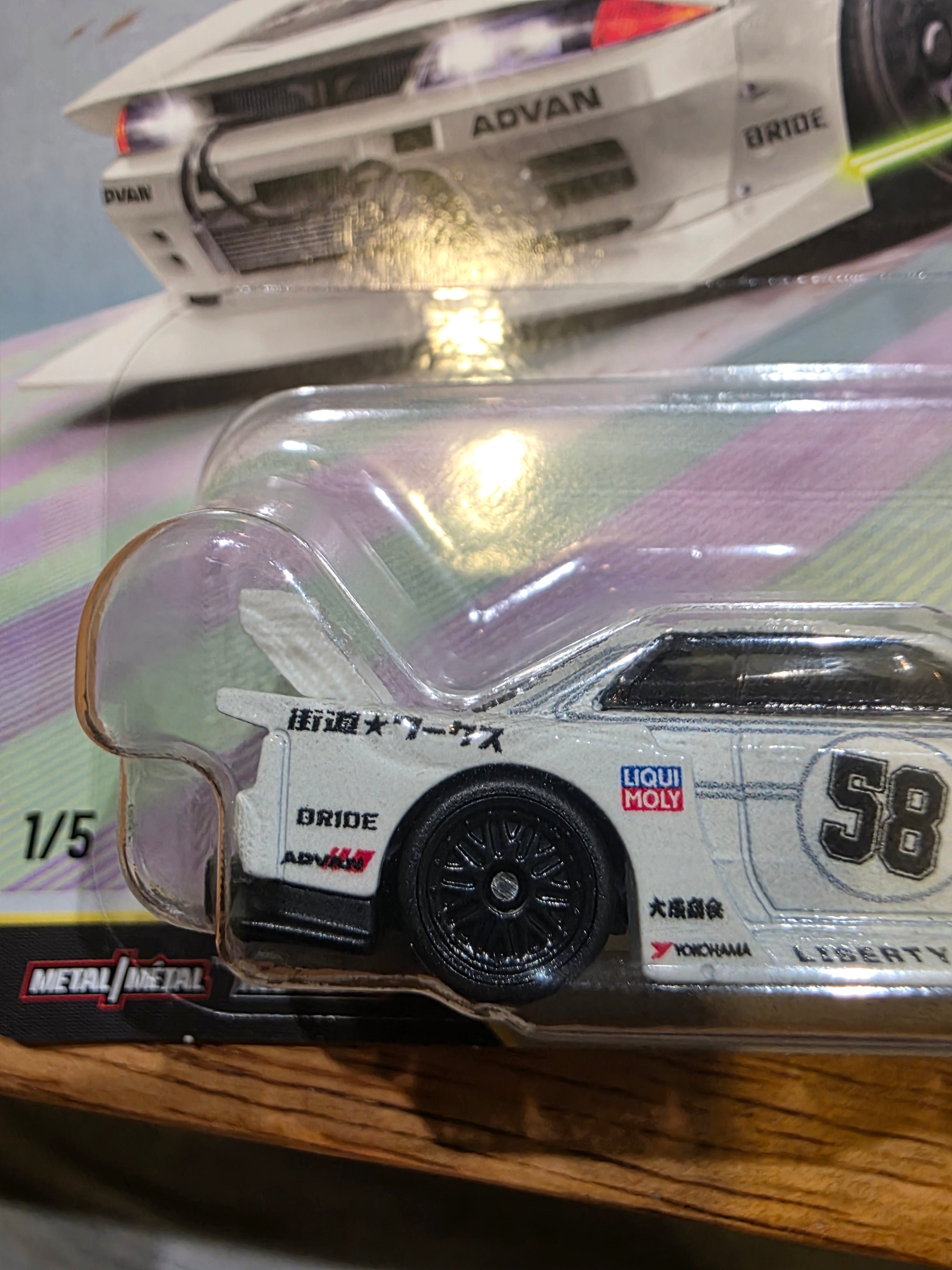 Hot Wheels Premium Aero Styles LB-Kaido Works Nissan R32 Skyline GT-R 1/5
