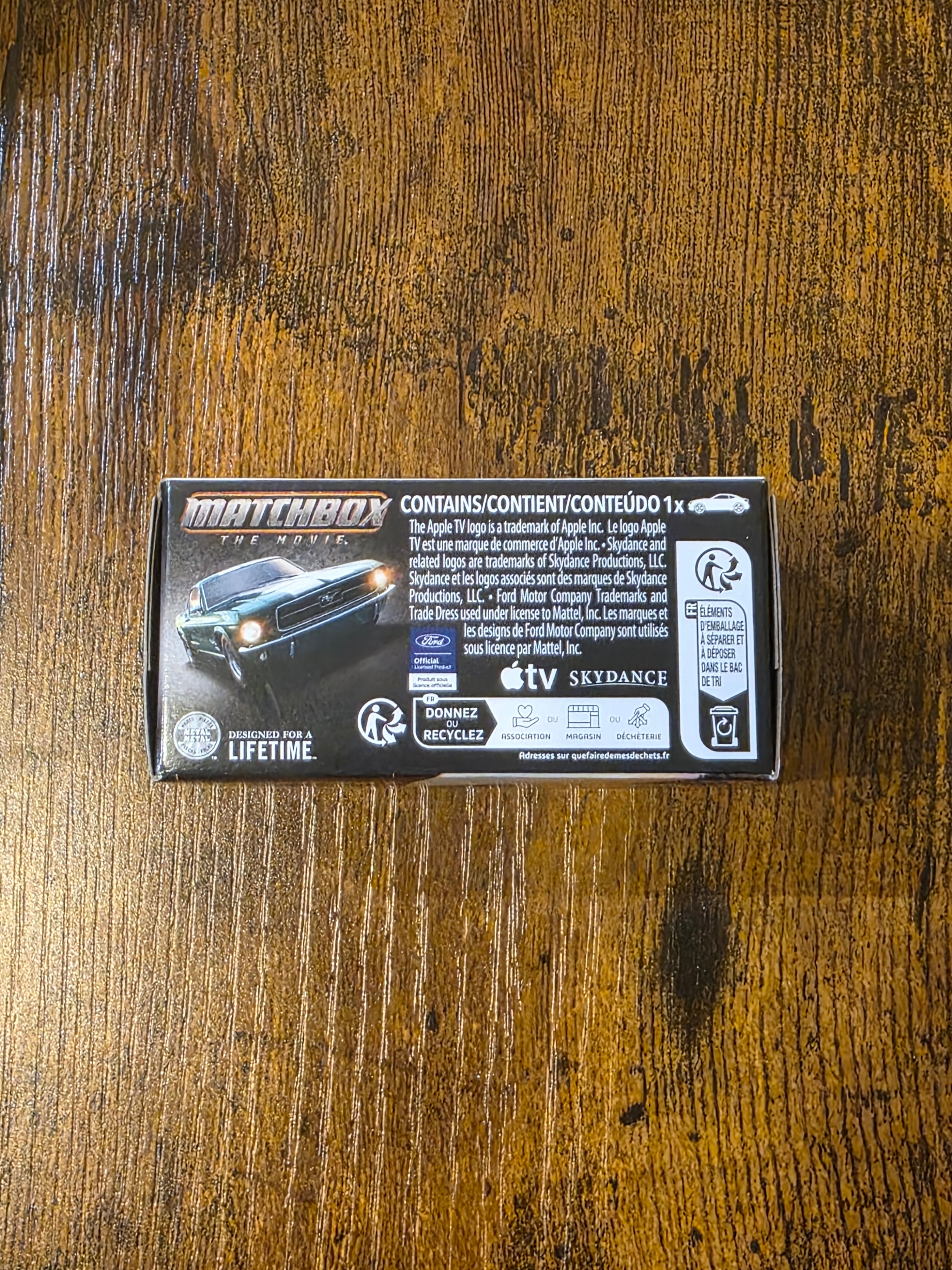 MATCHBOX 1968 FORD MUSTANG FASTBACK