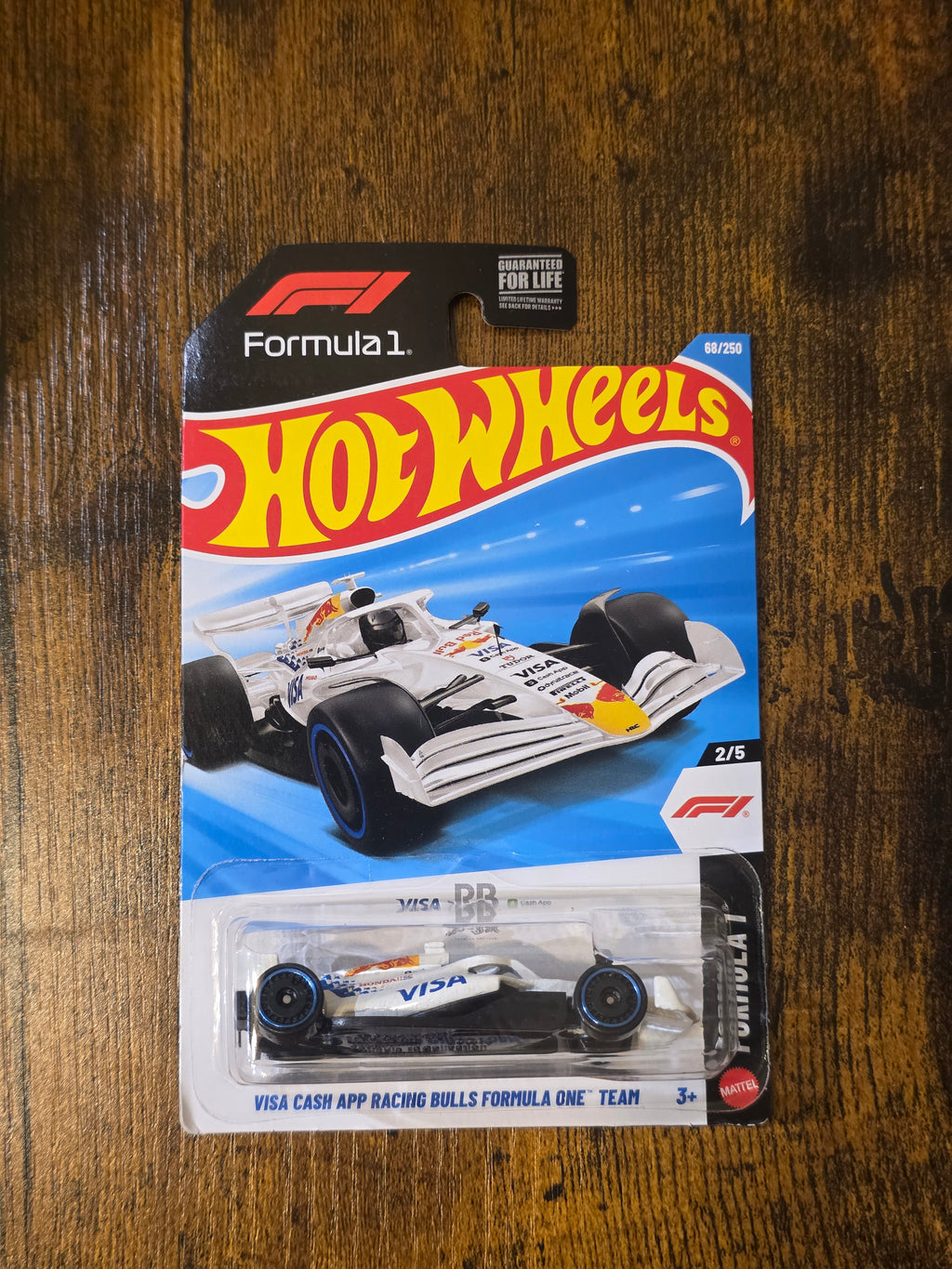 HOT WHEELS VISA CASH APP RACING BULLS FORMULA ONE TEAM