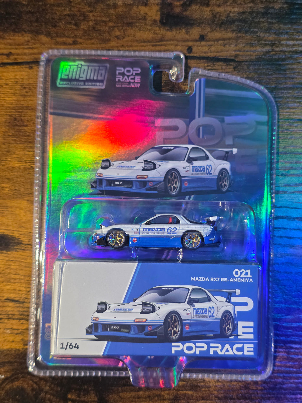 POP RACE 021 MAZDA RX-7 RE-AMEMIYA CHASE