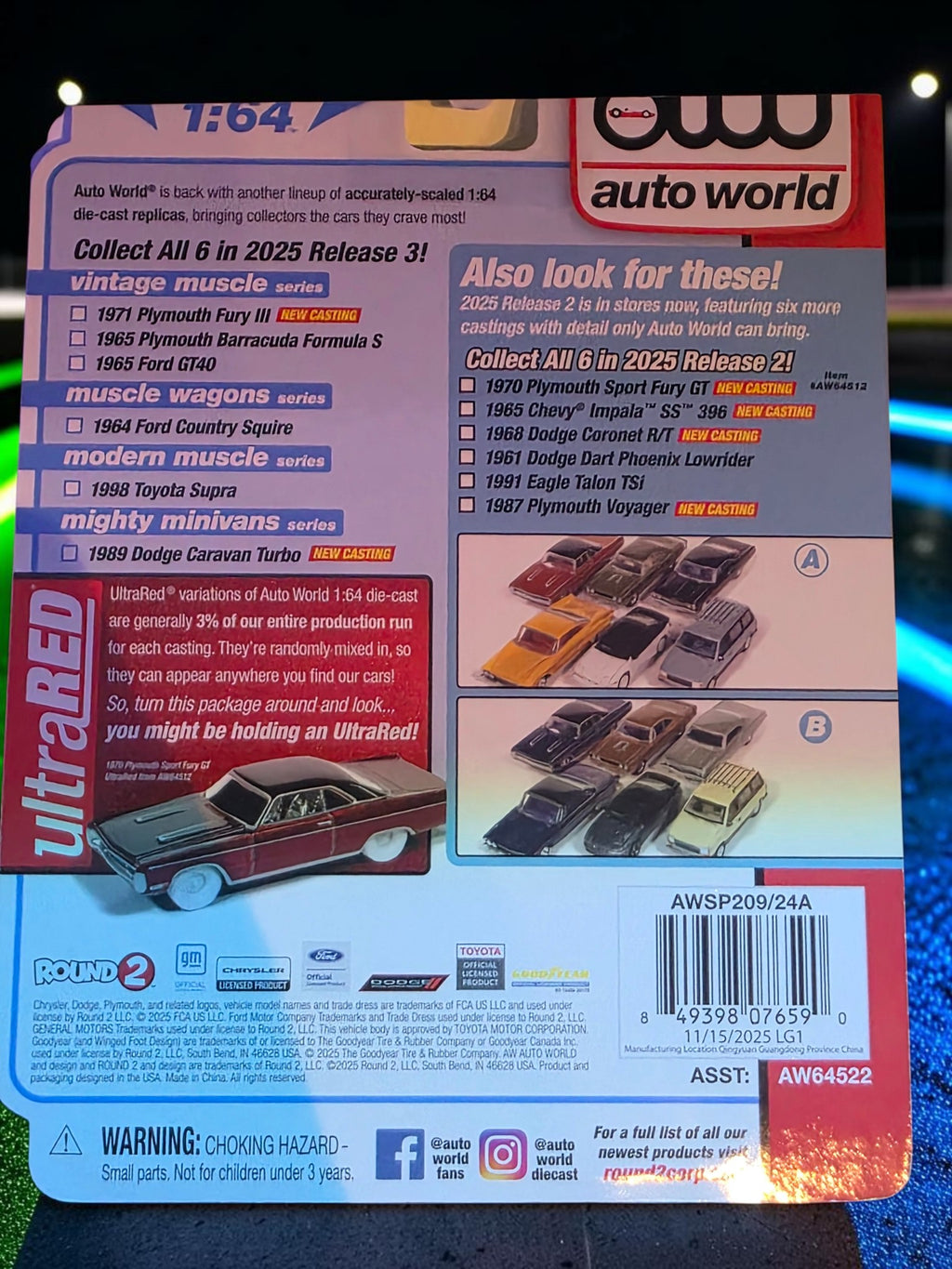 AUTO WORLD PREMIUM 1998 TOYOTA SUPRA