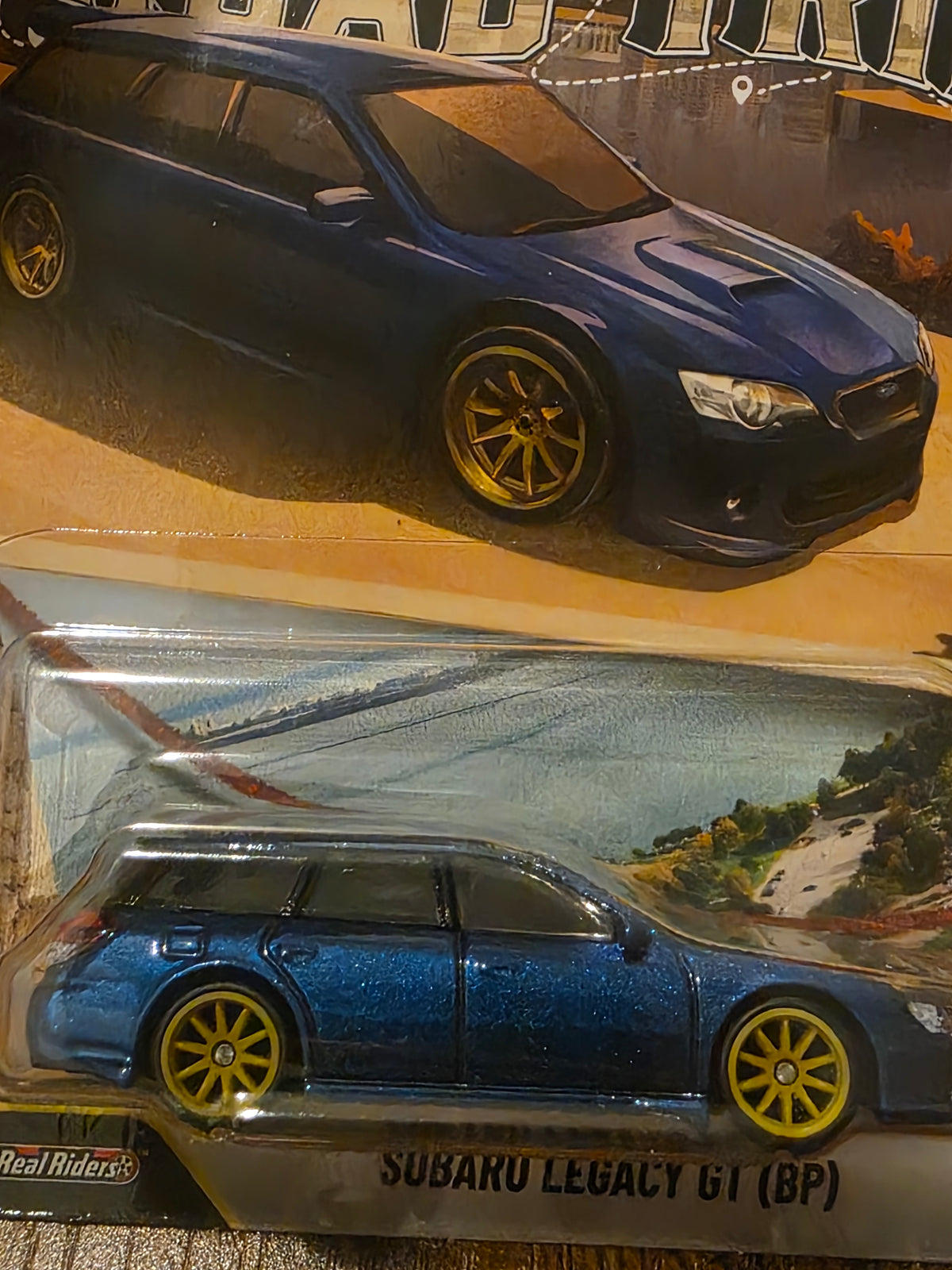 HOT WHEELS PREMIUM SUBARU LEGACY GT (BP)
